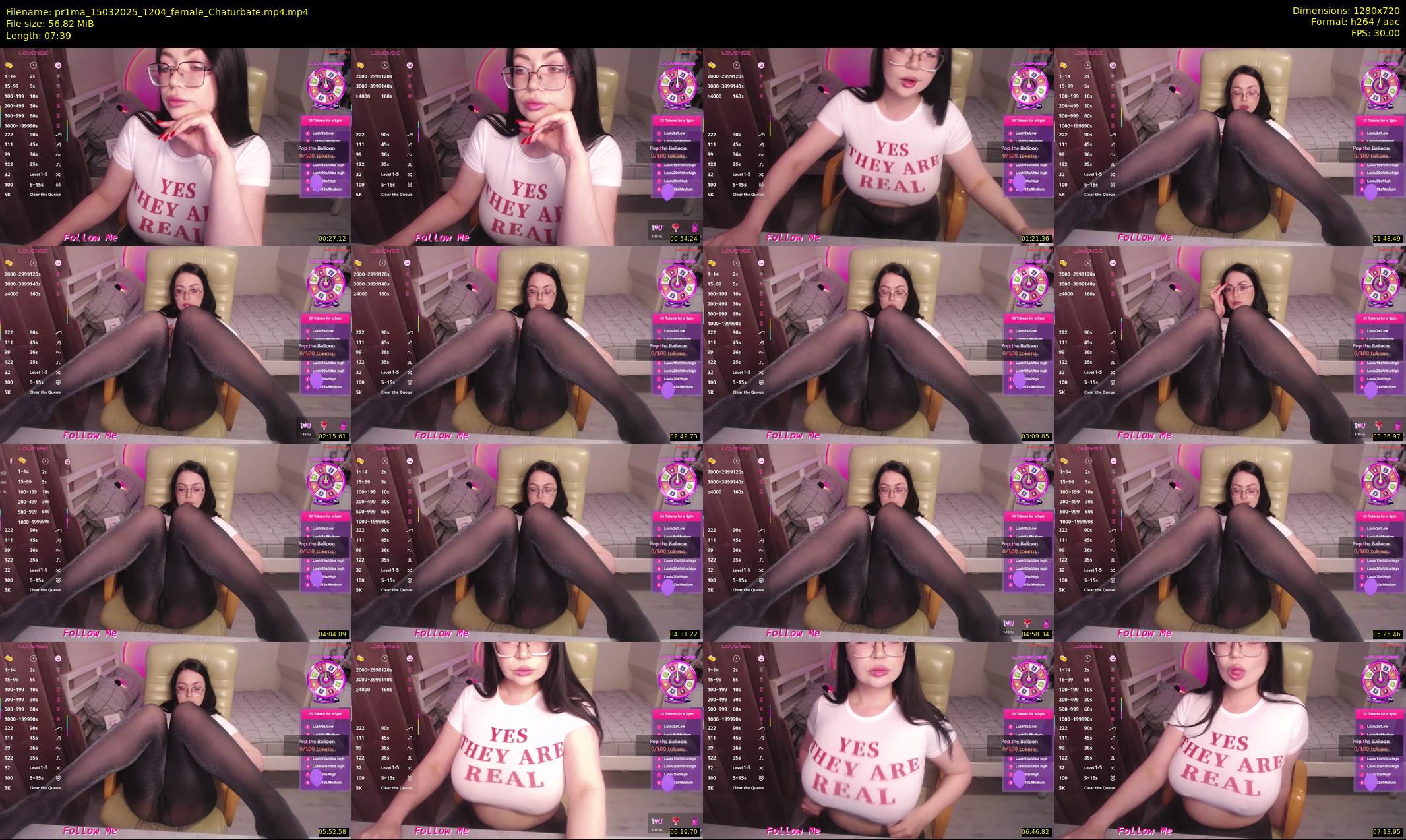 pr1ma — 8 minute Chaturbate female cam show recording, 720p, Mar 15, 2025