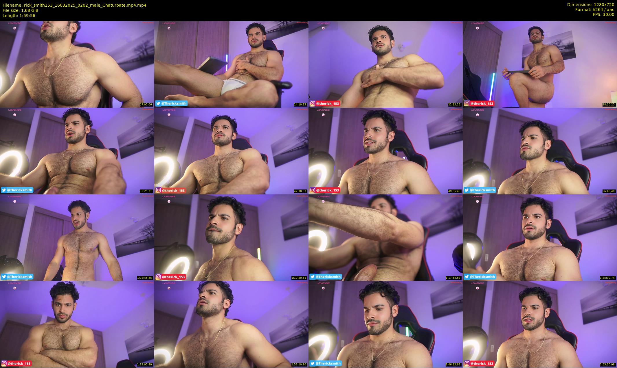 rick_smith153 — 120 minute Chaturbate male cam show recording, 720p, Mar 16, 2025
