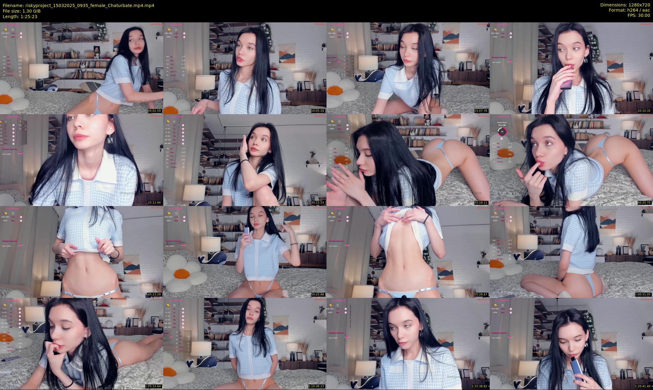 riskyproject — 86 minute Chaturbate couple cam show recording, 720p, Mar 15, 2025
