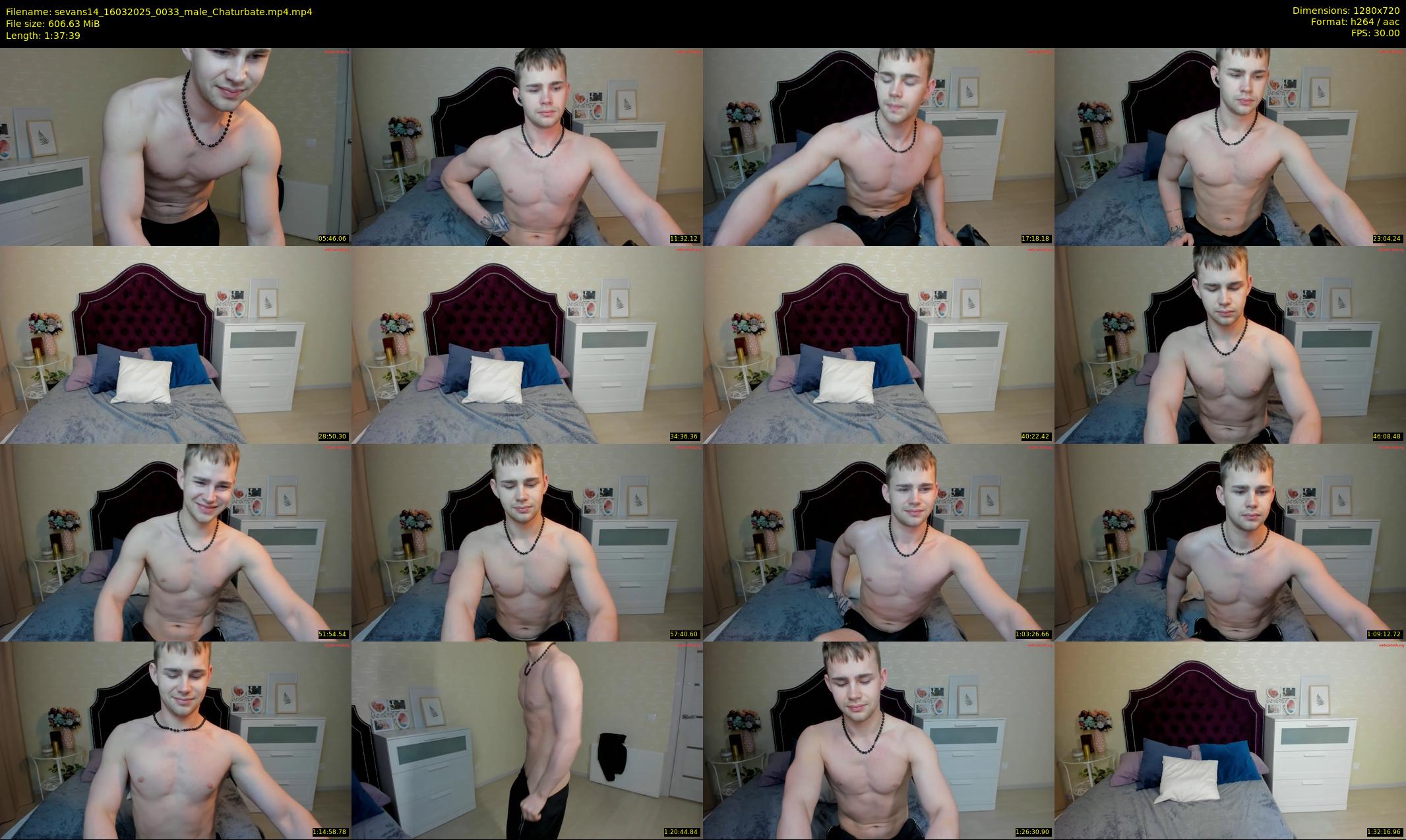 sevans14 — 98 minute Chaturbate male cam show recording, 720p, Mar 16, 2025
