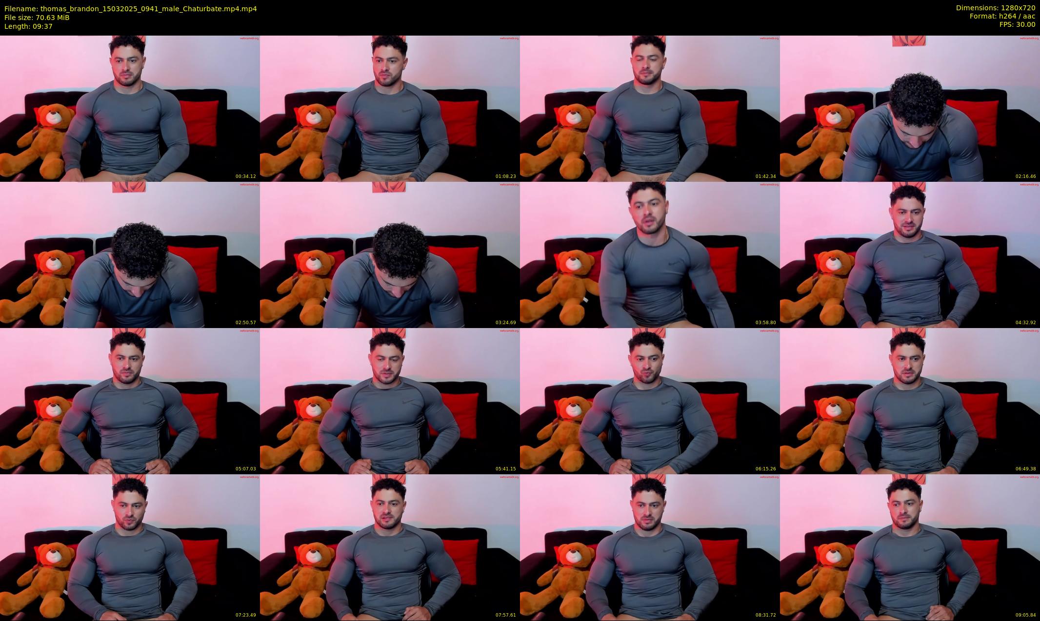 thomas_brandon — 10 minute Chaturbate male cam show recording, 720p, Mar 15, 2025