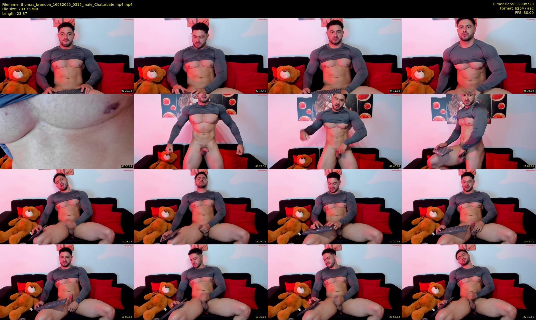 thomas_brandon — 24 minute Chaturbate male cam show recording, 720p, Mar 16, 2025
