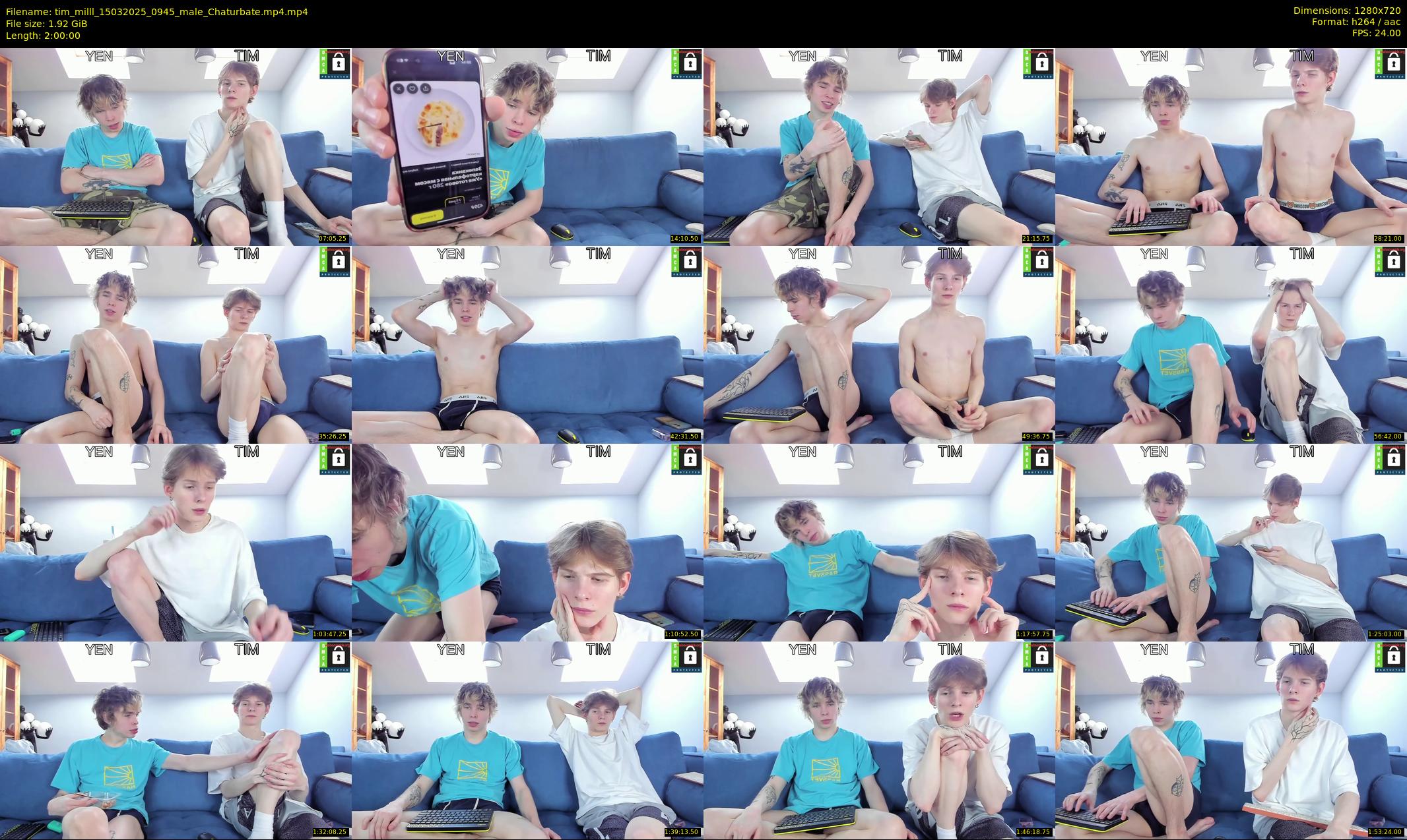tim_milll — 120 minute Chaturbate male cam show recording, 720p, Mar 15, 2025