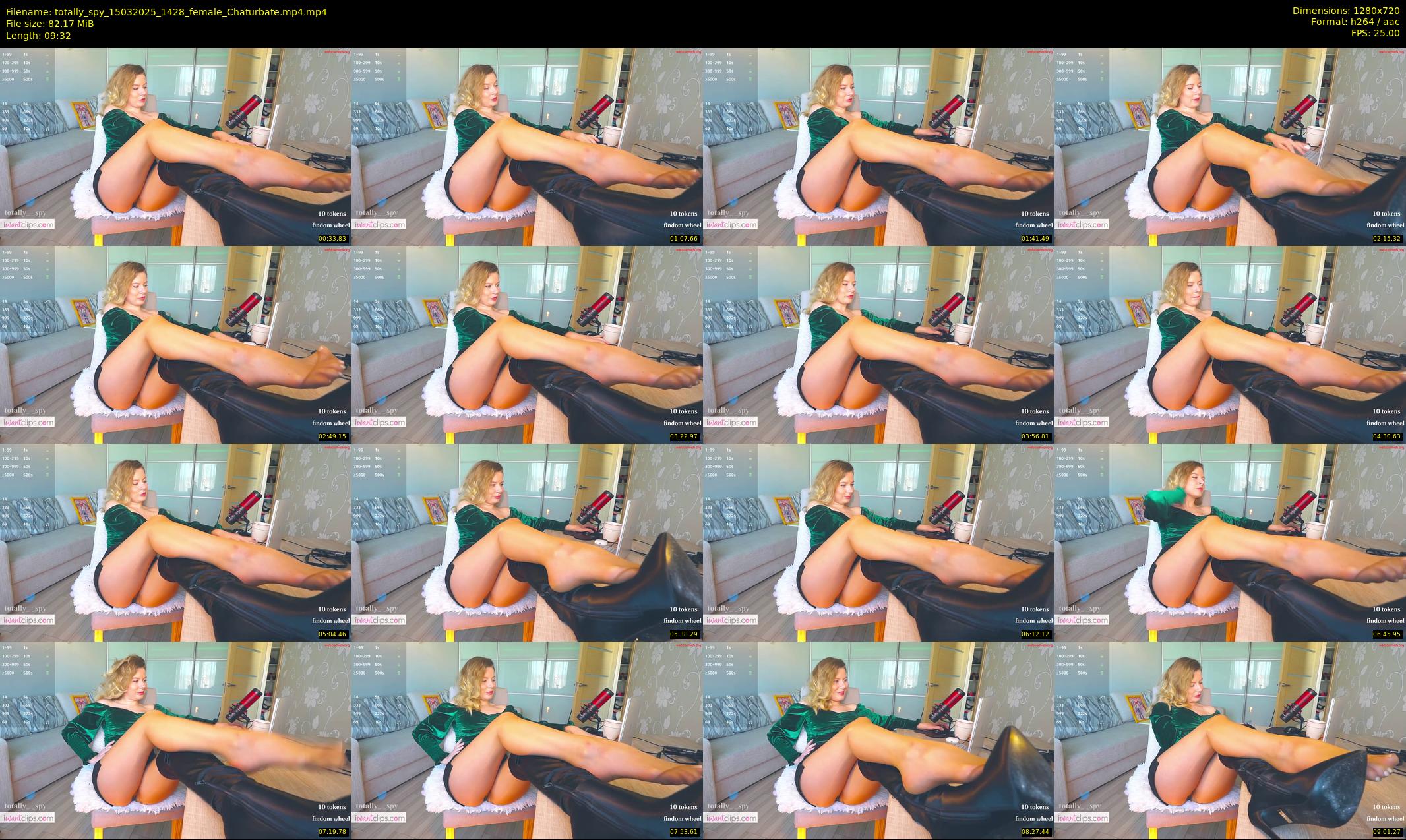 totally_spy — 10 minute Chaturbate female cam show recording, 720p, Mar 15, 2025