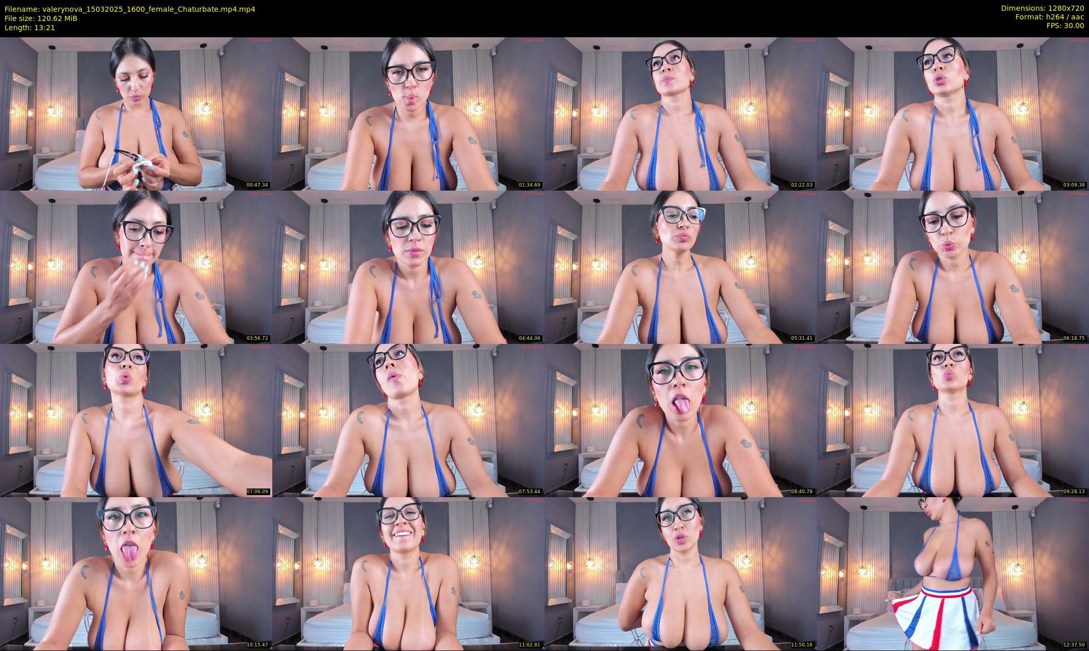 valerynova — 14 minute Chaturbate female cam show recording, 720p, Mar 15, 2025