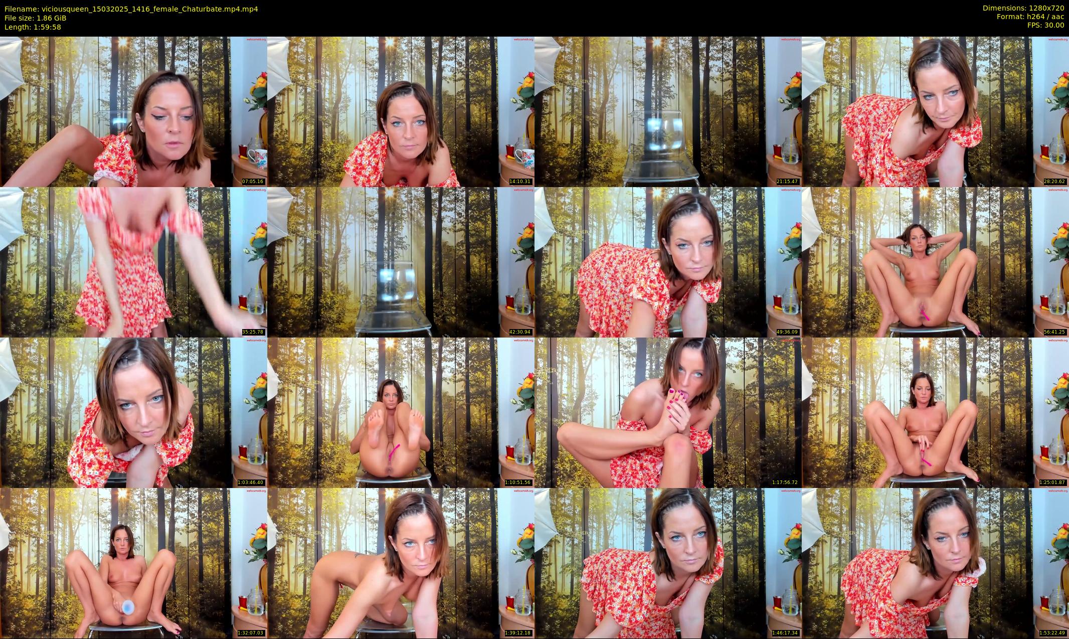 viciousqueen — 120 minute Chaturbate female cam show recording, 720p, Mar 15, 2025