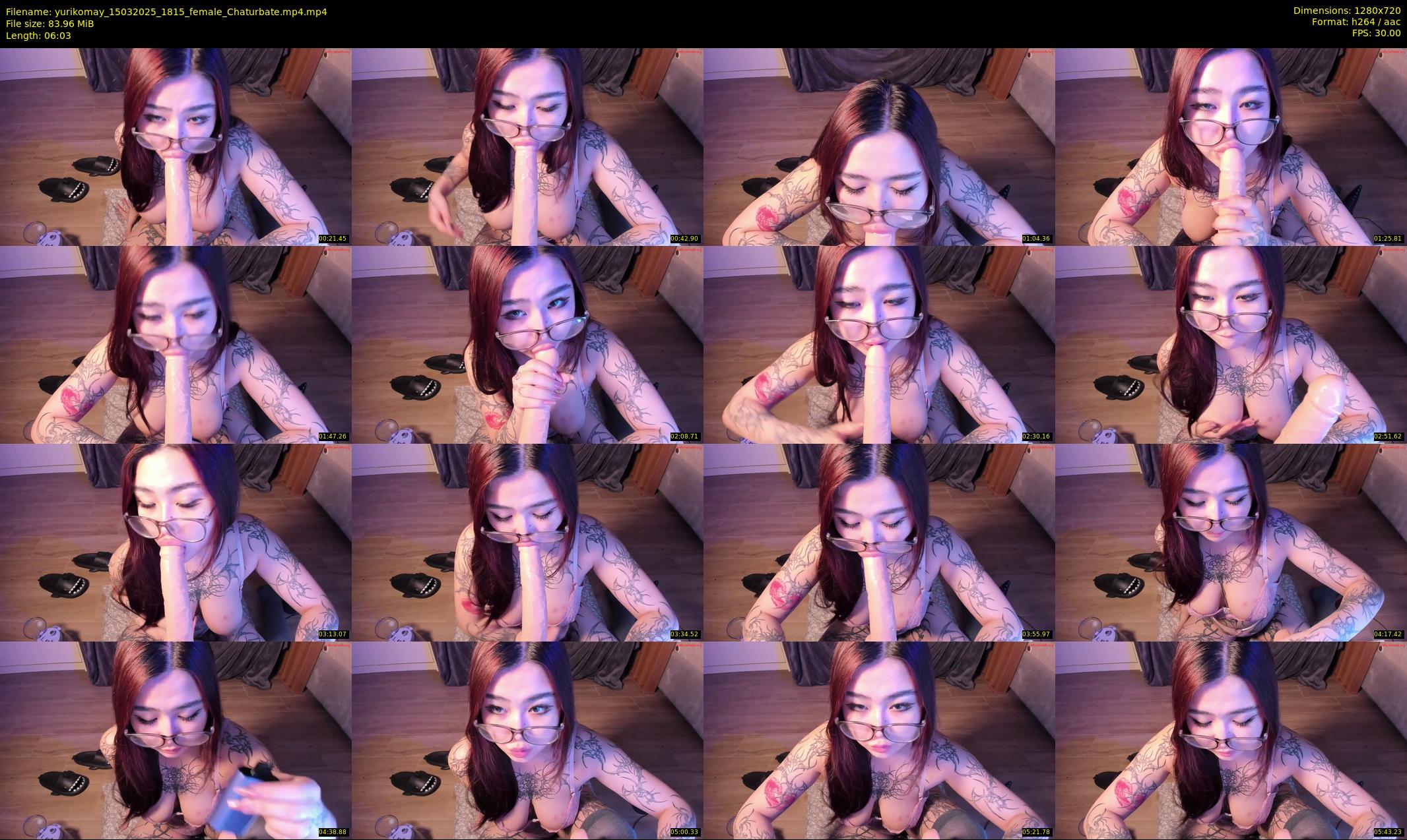 yurikomay — 7 minute Chaturbate female cam show recording, 720p, Mar 15, 2025