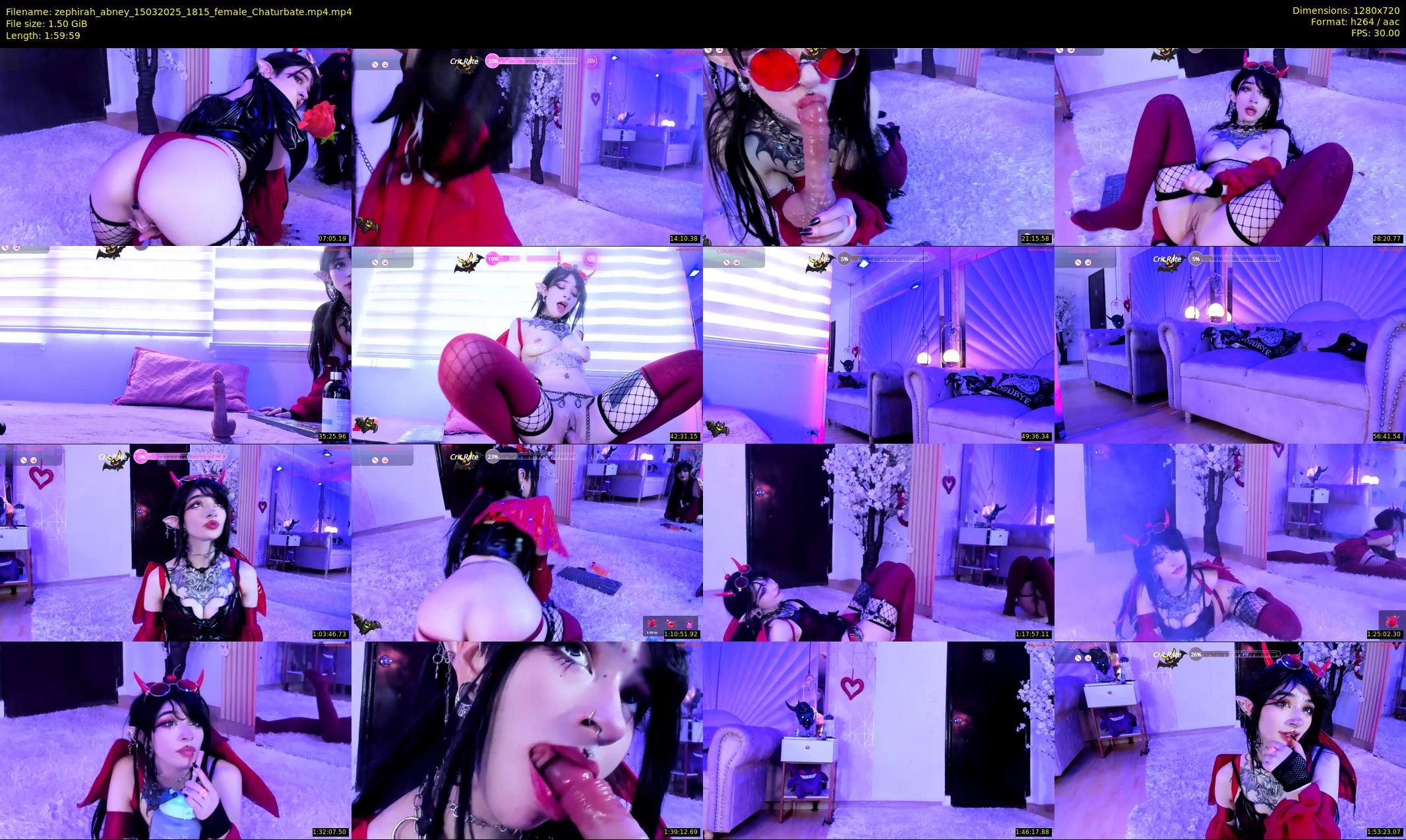 zephirah_abney — 120 minute Chaturbate female cam show recording, 720p, Mar 15, 2025