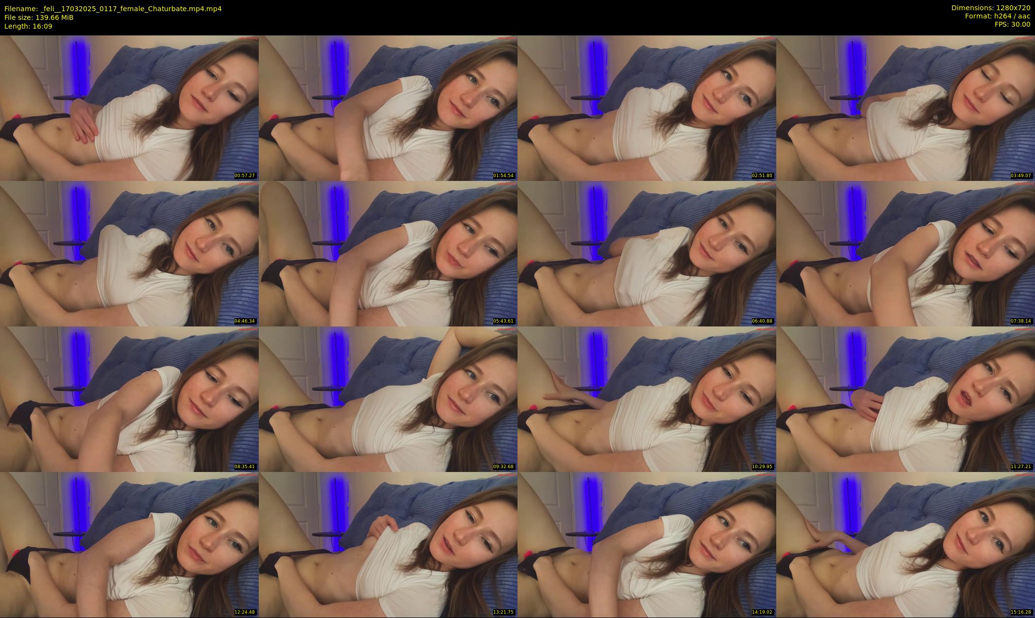 _feli_ — 17 minute Chaturbate female cam show recording, 720p, Mar 17, 2025