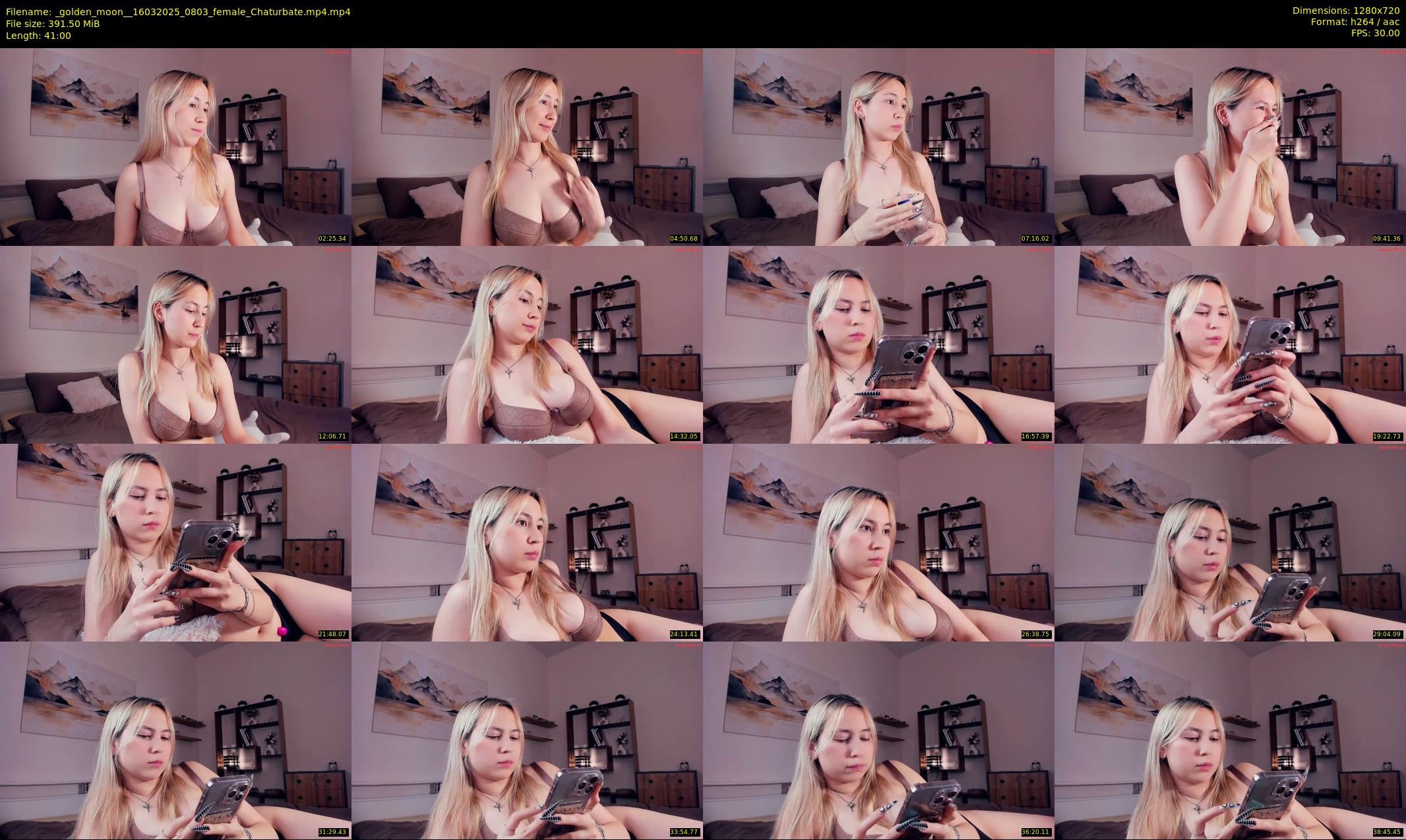 _golden_moon_ — 41 minute Chaturbate female cam show recording, 720p, Mar 16, 2025