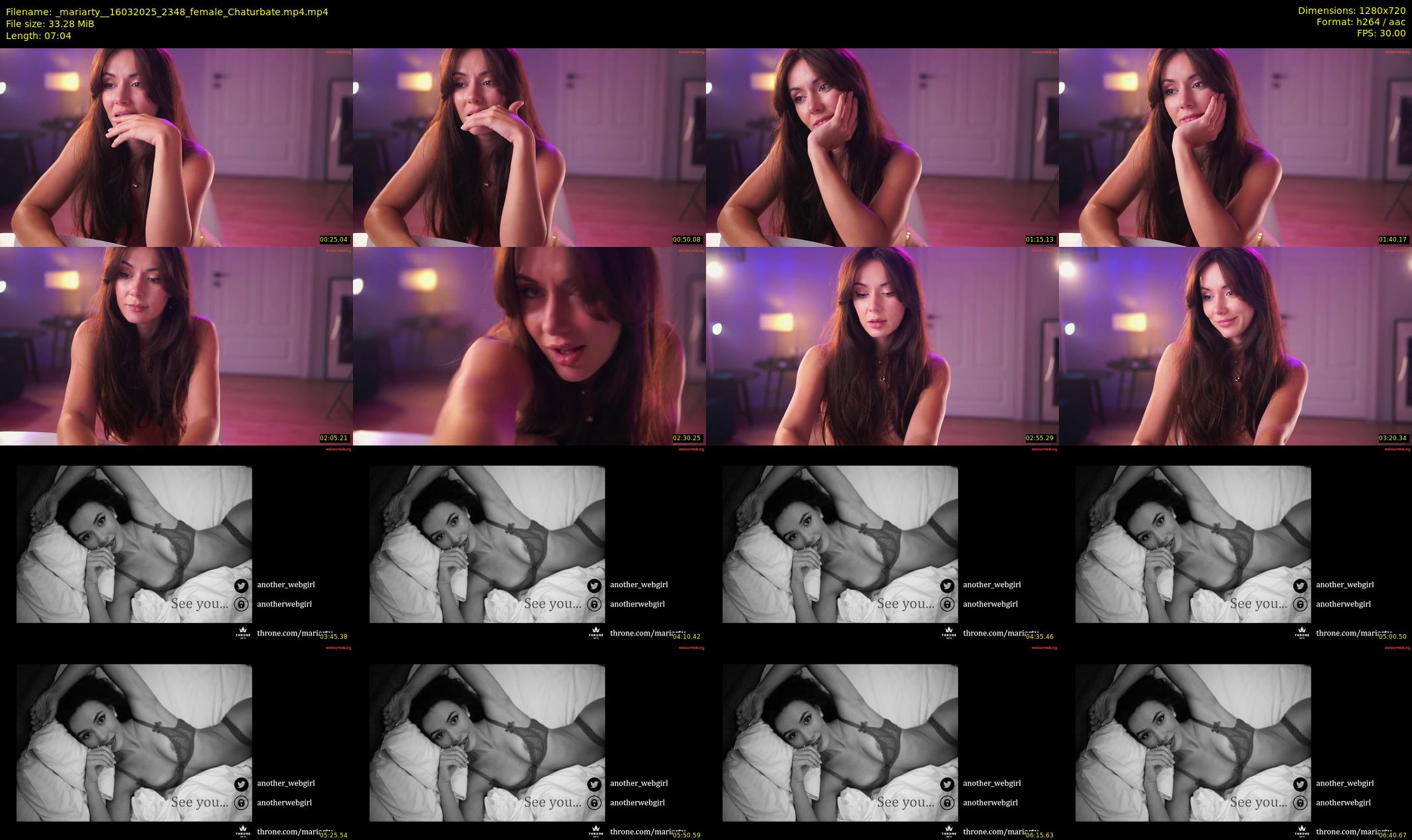 _mariarty_ — 8 minute Chaturbate female cam show recording, 720p, Mar 16, 2025