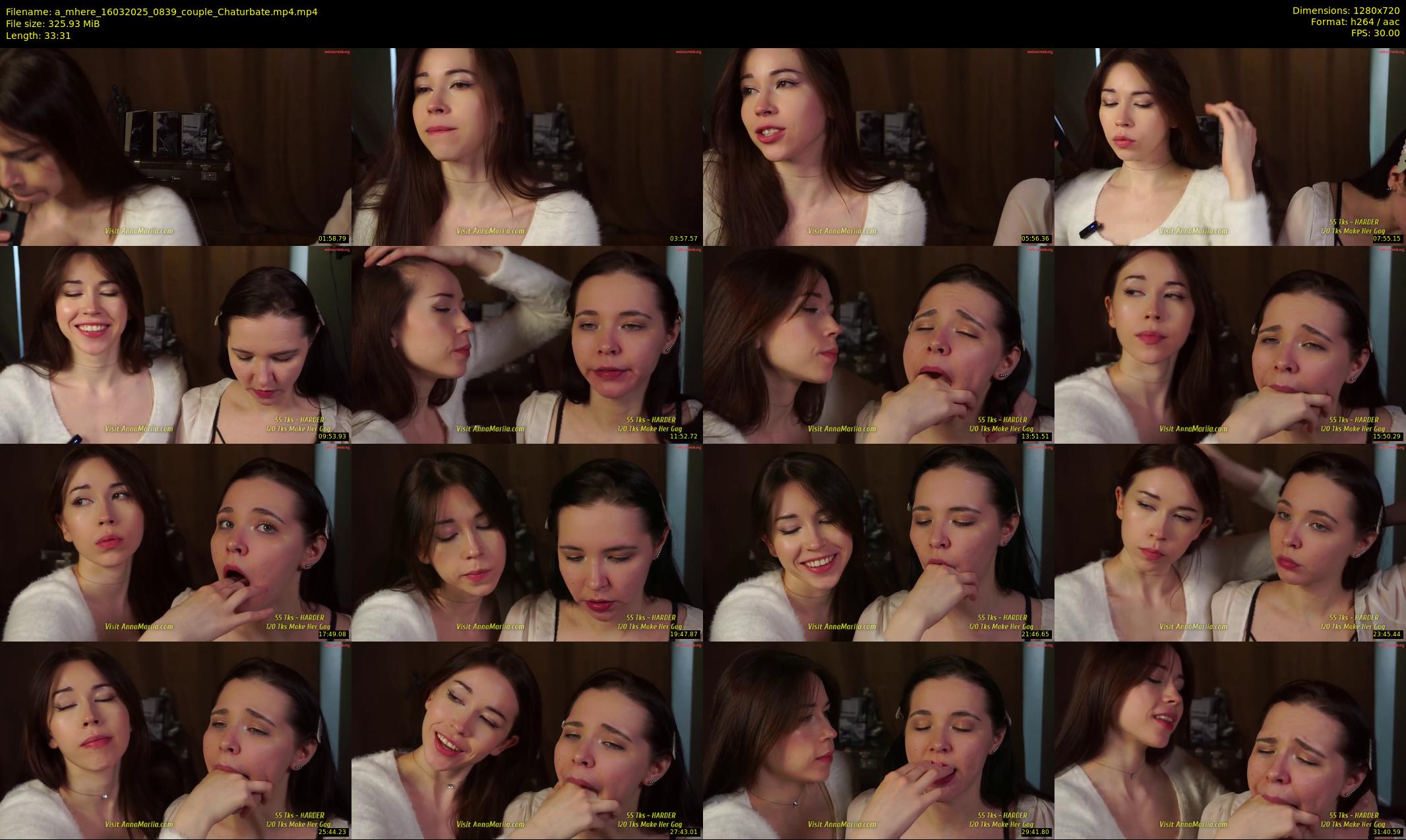 a_mhere — 34 minute Chaturbate couple cam show recording, 720p, Mar 16, 2025