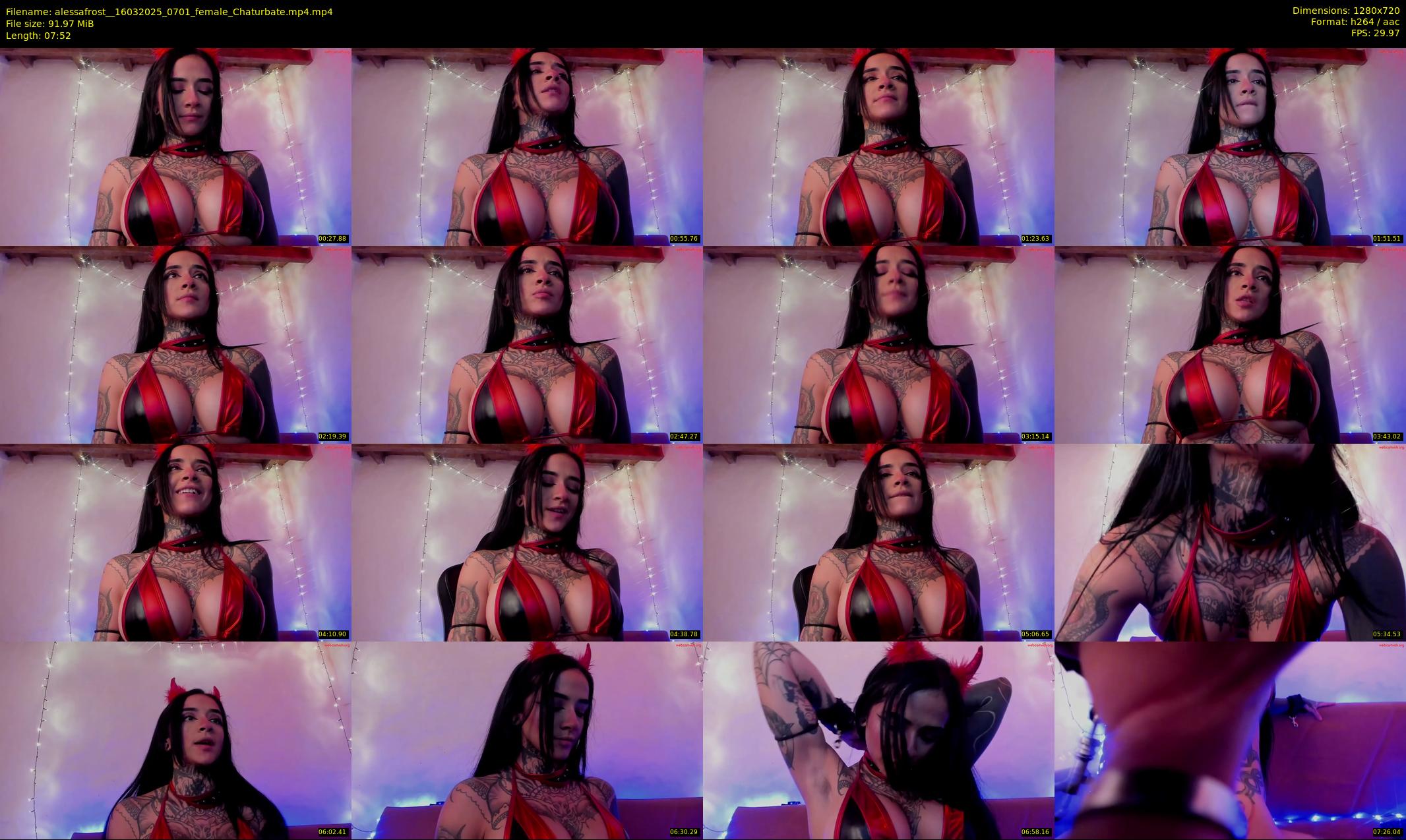 alessafrost_ — 8 minute Chaturbate female cam show recording, 720p, Mar 16, 2025