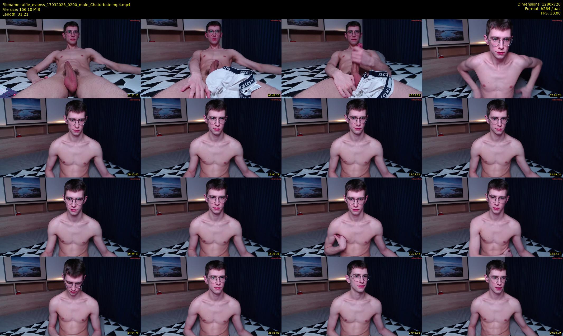 alfie_evanss — 32 minute Chaturbate male cam show recording, 720p, Mar 17, 2025