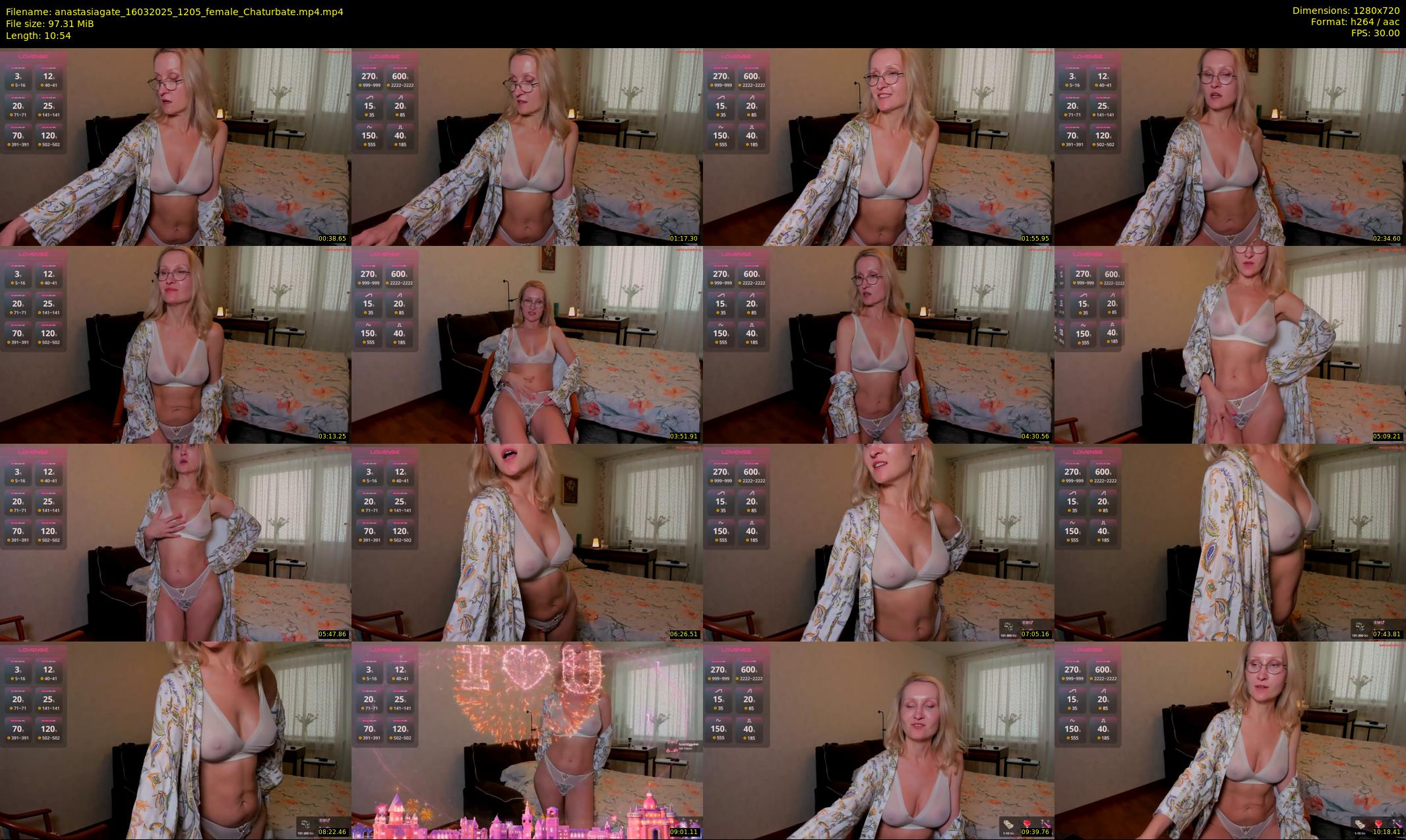 anastasiagate — 11 minute Chaturbate female cam show recording, 720p, Mar 16, 2025
