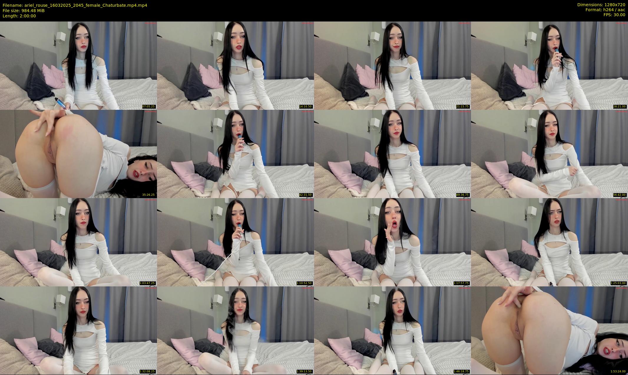 ariel_rouse — 120 minute Chaturbate female cam show recording, 720p, Mar 16, 2025