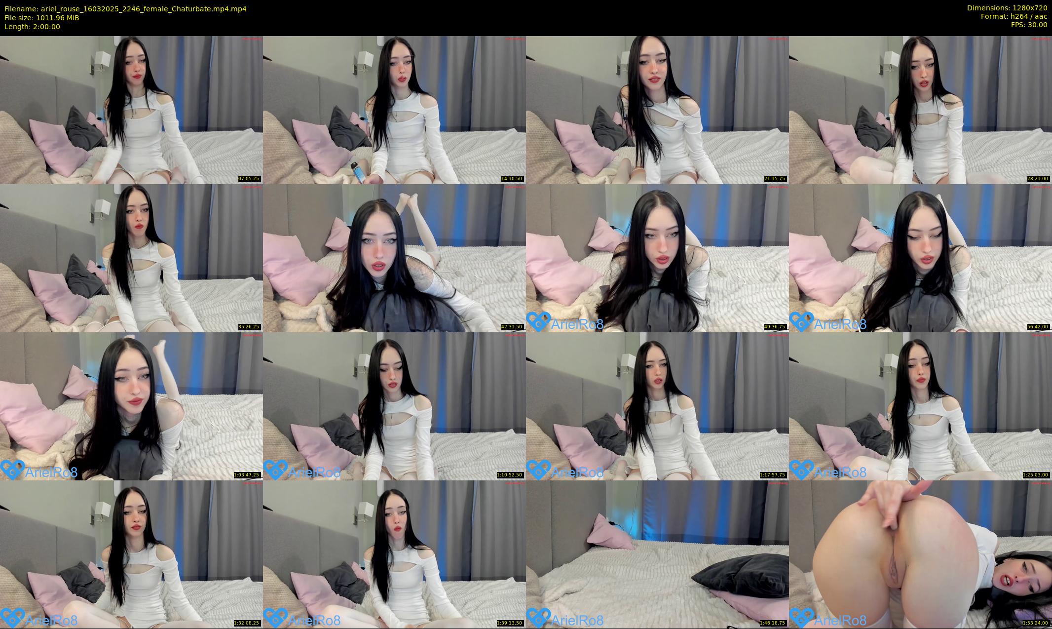 ariel_rouse — 120 minute Chaturbate female cam show recording, 720p, Mar 16, 2025