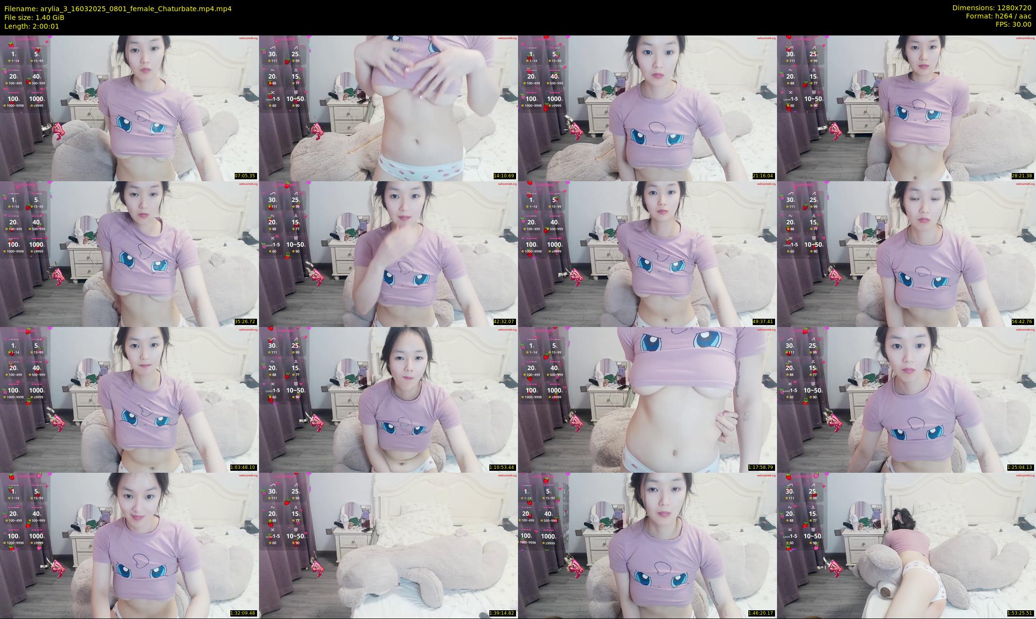 arylia_3 — 121 minute Chaturbate female cam show recording, 720p, Mar 16, 2025