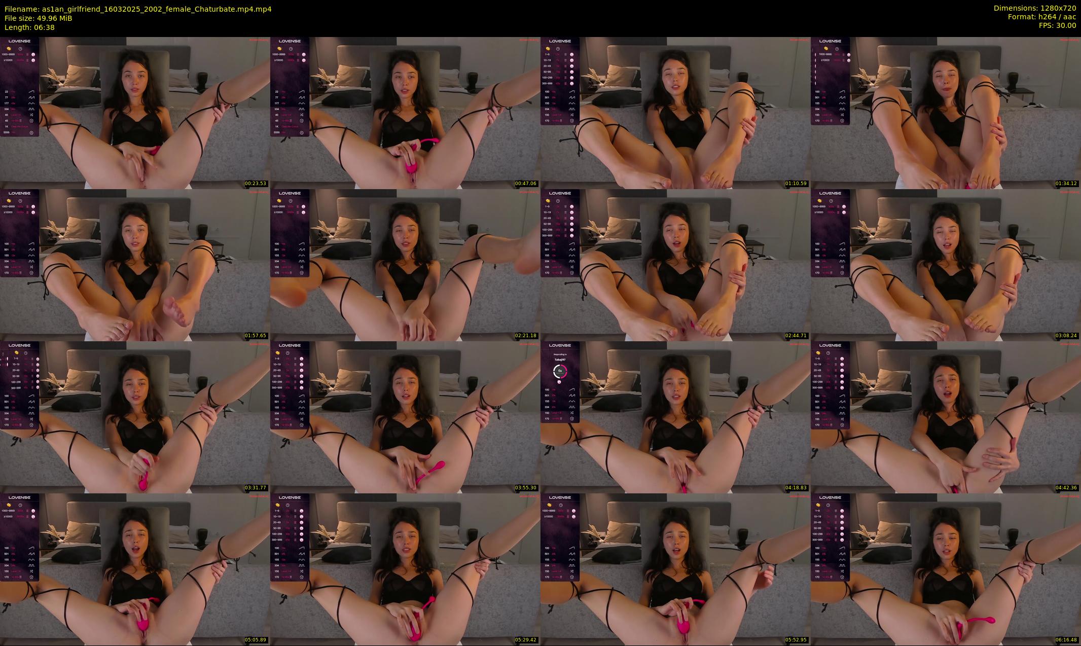 as1an_girlfriend — 7 minute Chaturbate female cam show recording, 720p, Mar 16, 2025