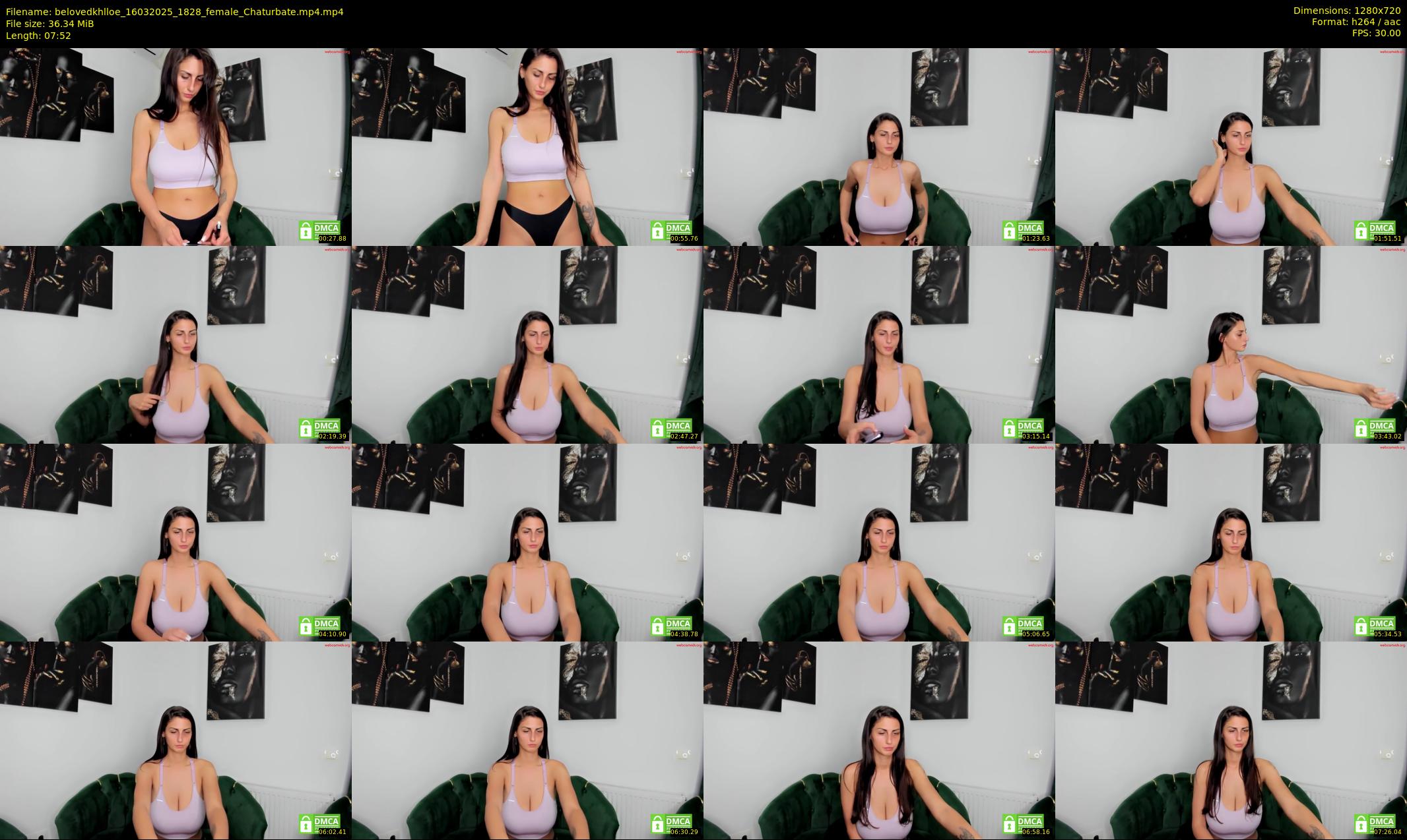 belovedkhlloe — 8 minute Chaturbate female cam show recording, 720p, Mar 16, 2025