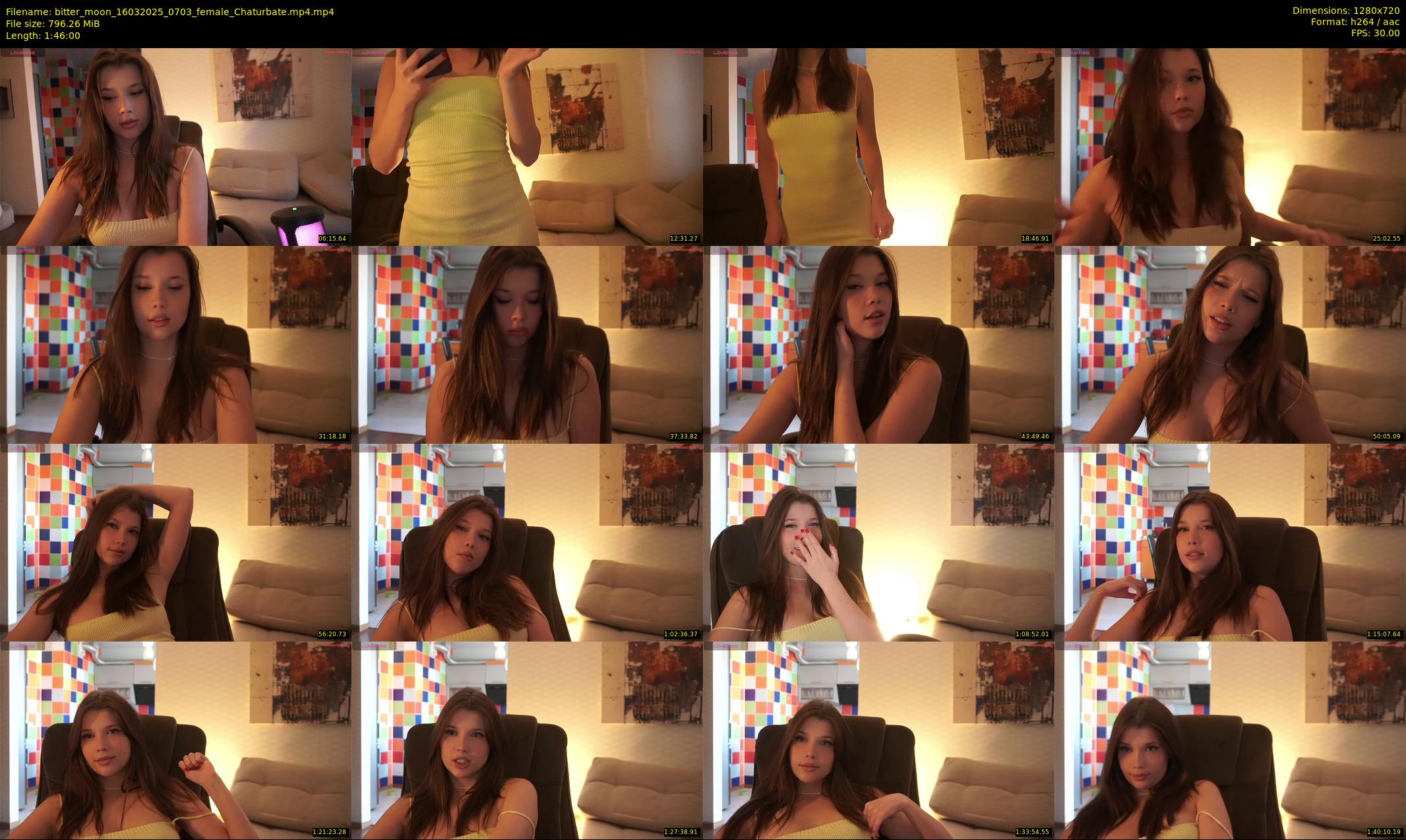 bitter_moon — 106 minute Chaturbate female cam show recording, 720p, Mar 16, 2025