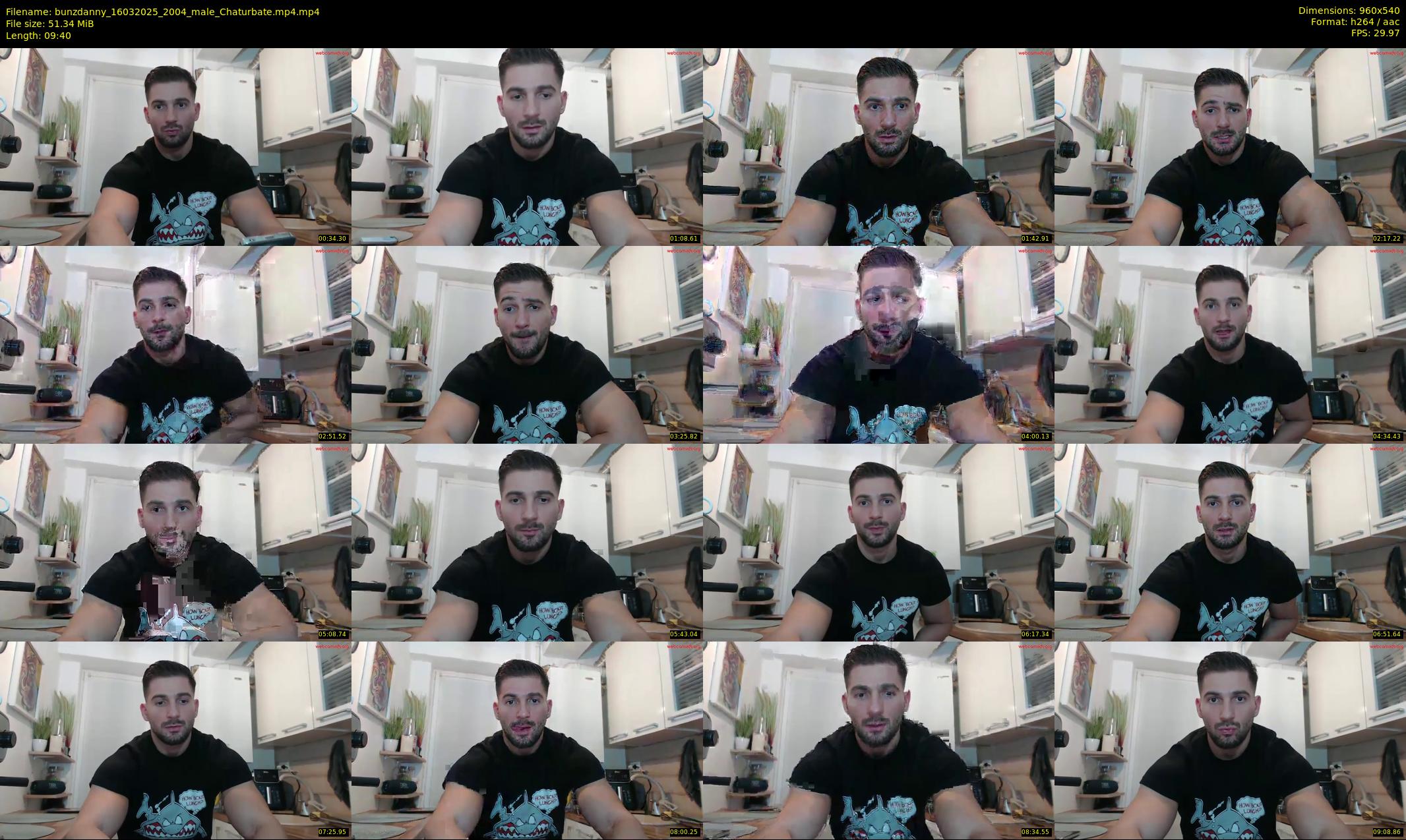bunzdanny — 10 minute Chaturbate male cam show recording, 480p, Mar 16, 2025
