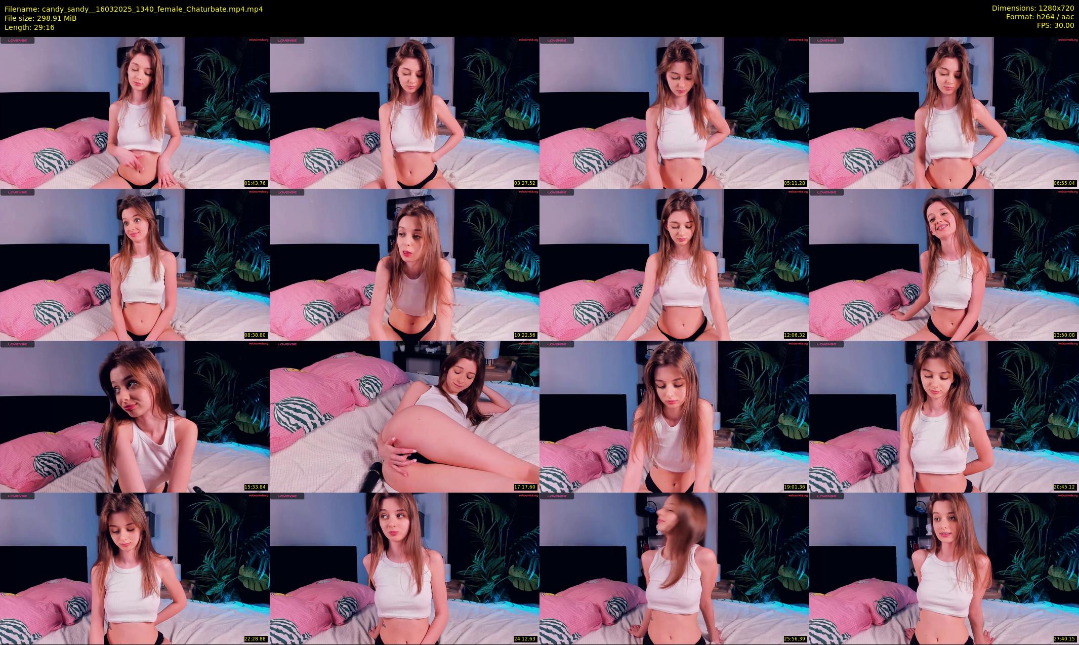 candy_sandy_ — 30 minute Chaturbate female cam show recording, 720p, Mar 16, 2025