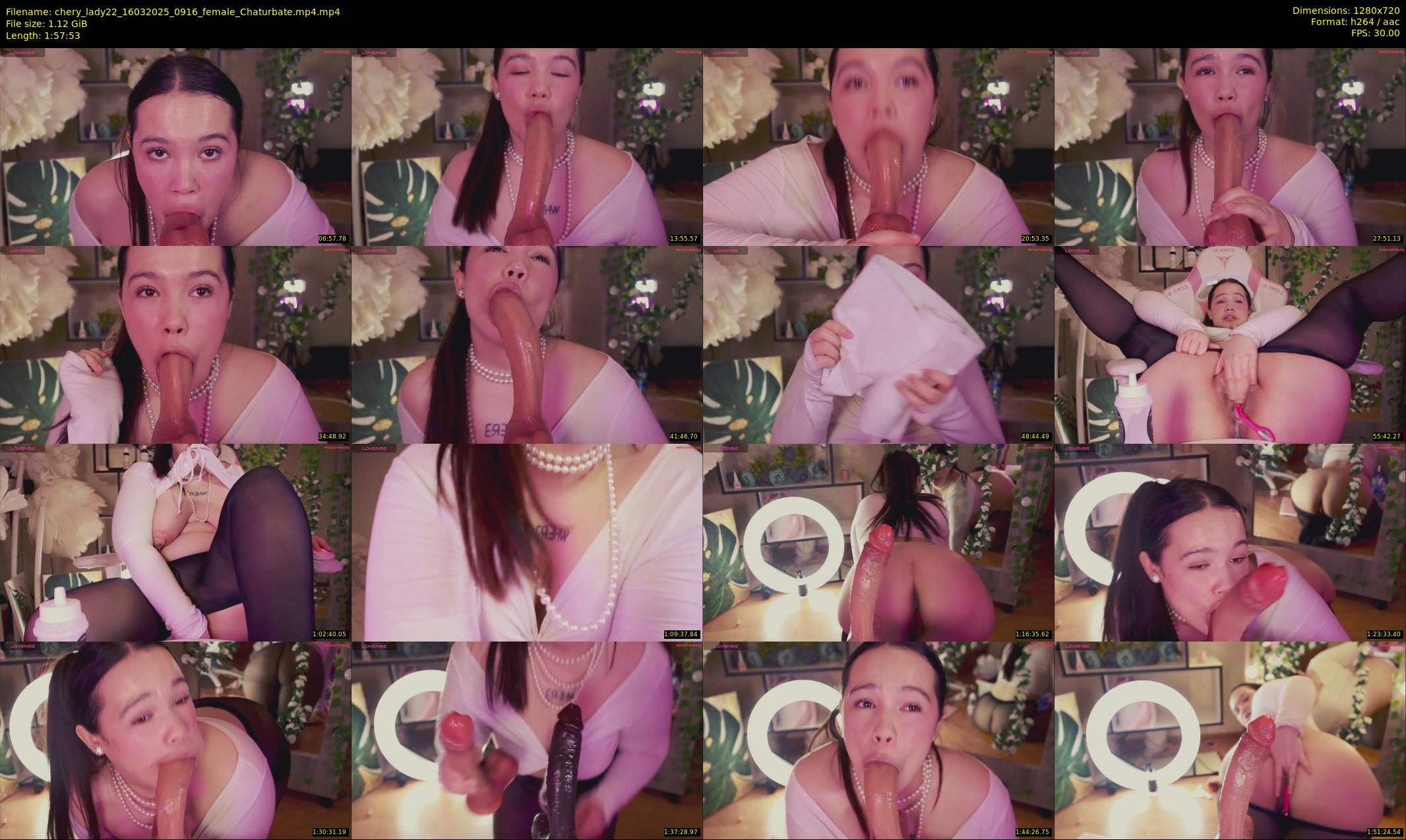 chery_lady22 — 118 minute Chaturbate female cam show recording, 720p, Mar 16, 2025