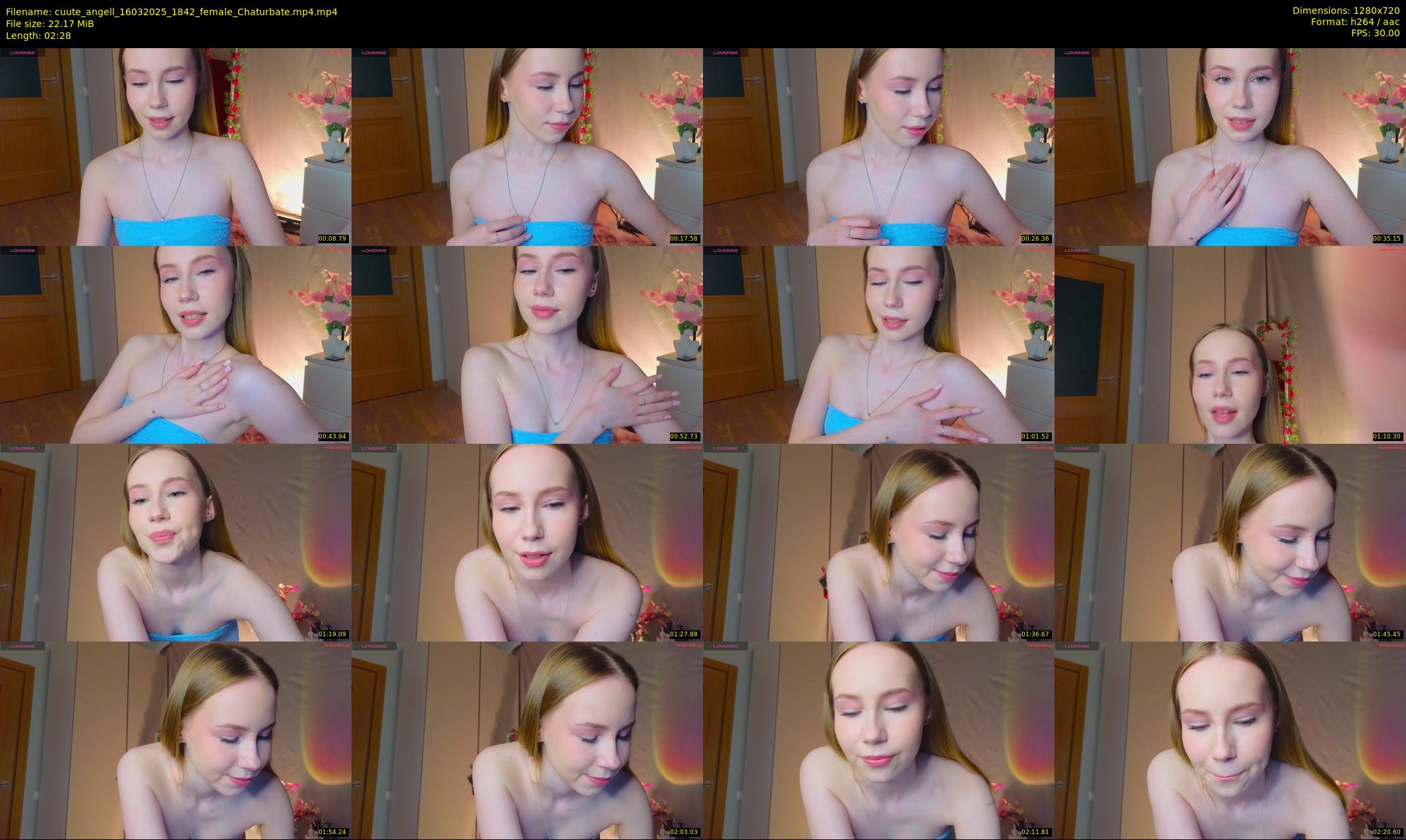 cuute_angell — 3 minute Chaturbate female cam show recording, 720p, Mar 16, 2025