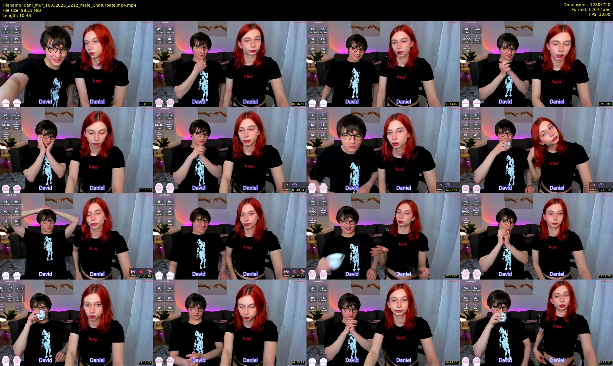 dani_mur — 11 minute Chaturbate male cam show recording, 720p, Mar 16, 2025