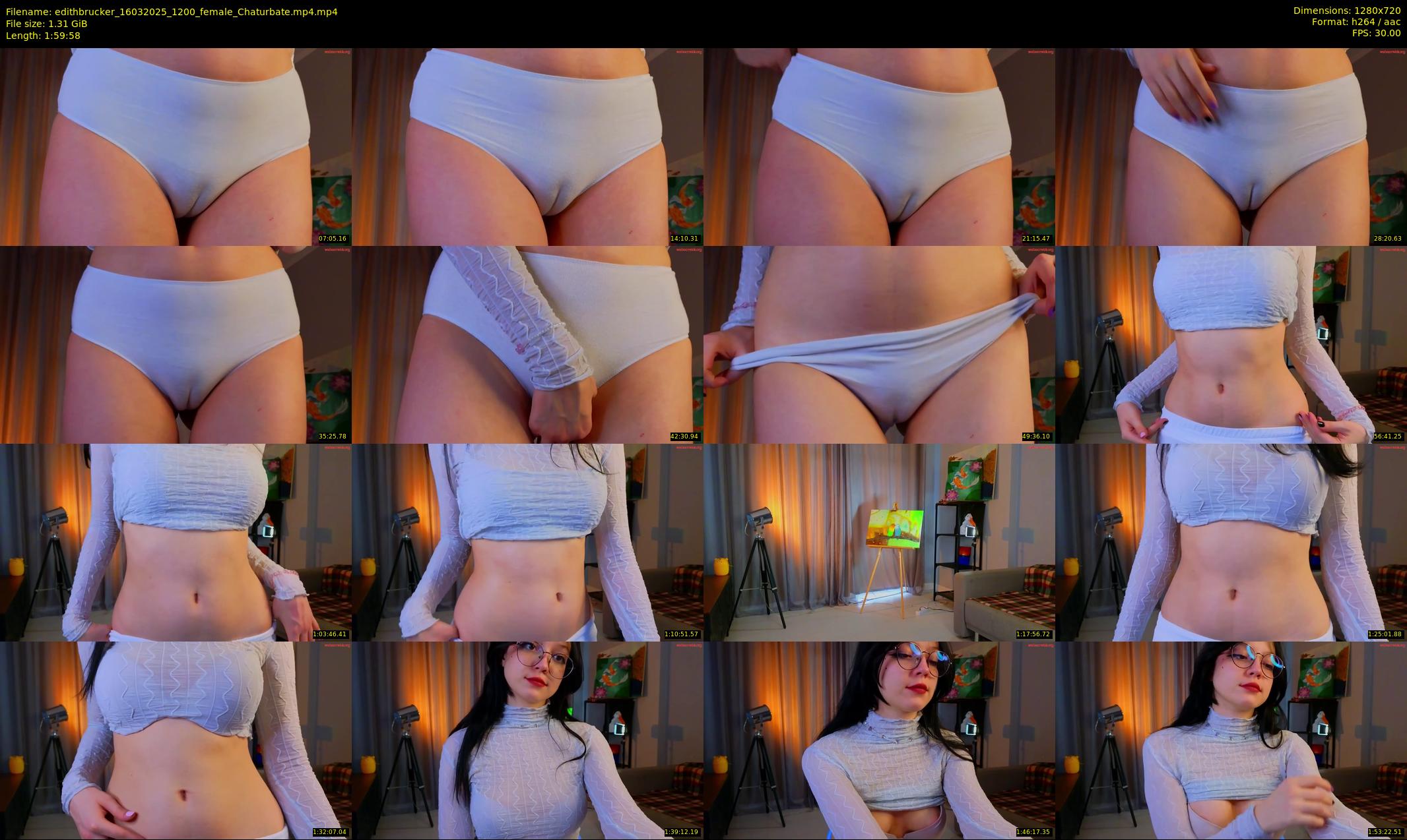 edithbrucker — 120 minute Chaturbate female cam show recording, 720p, Mar 16, 2025
