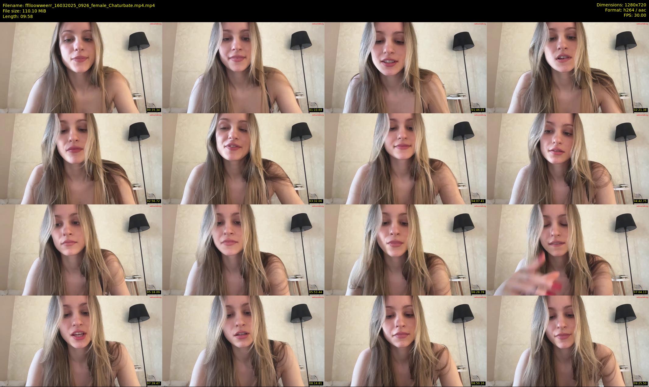 fflloowweerr — 10 minute Chaturbate couple cam show recording, 720p, Mar 16, 2025