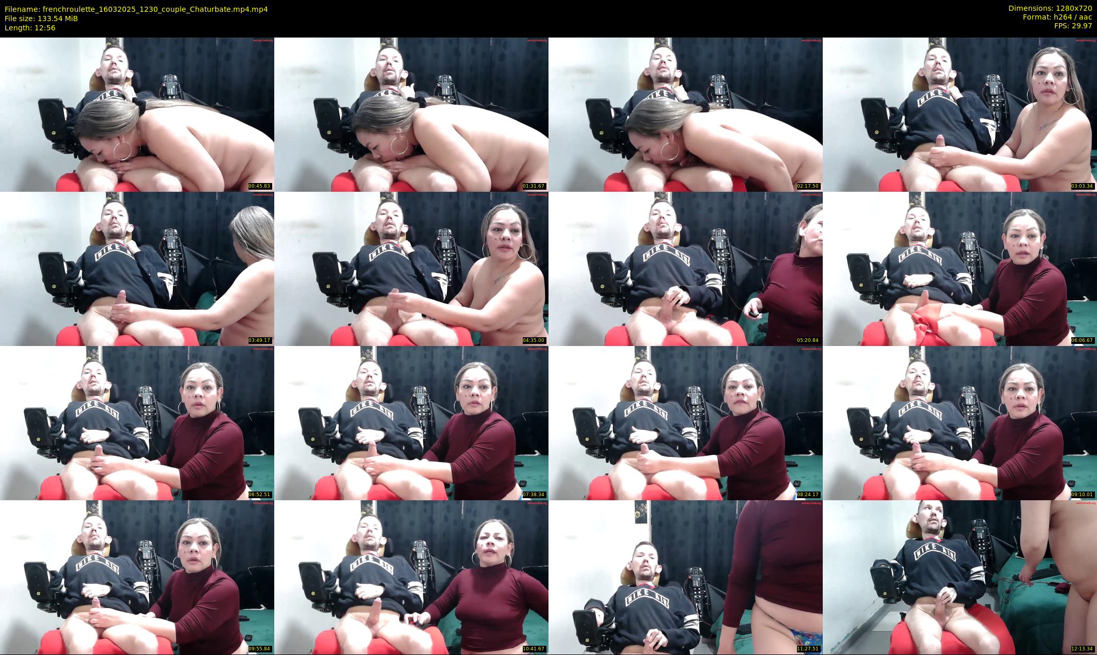 frenchroulette — 13 minute Chaturbate couple cam show recording, 720p, Mar 16, 2025