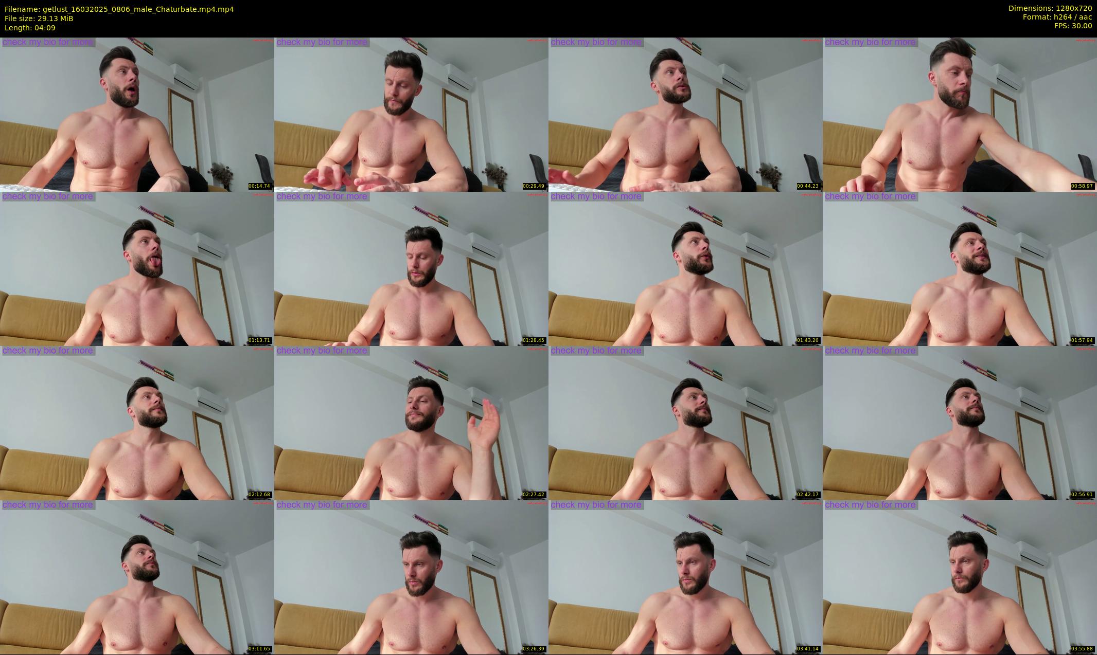 getlust — 5 minute Chaturbate male cam show recording, 720p, Mar 16, 2025