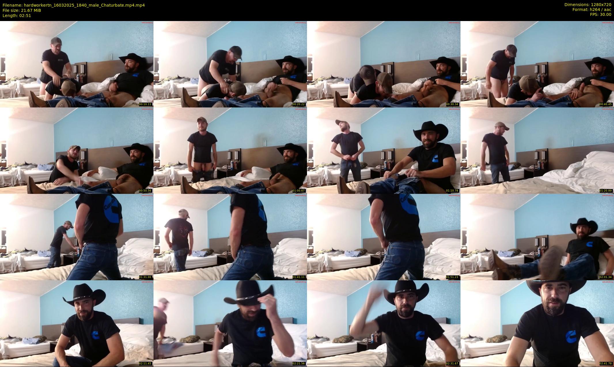 hardworkertn — 3 minute Chaturbate male cam show recording, 720p, Mar 16, 2025