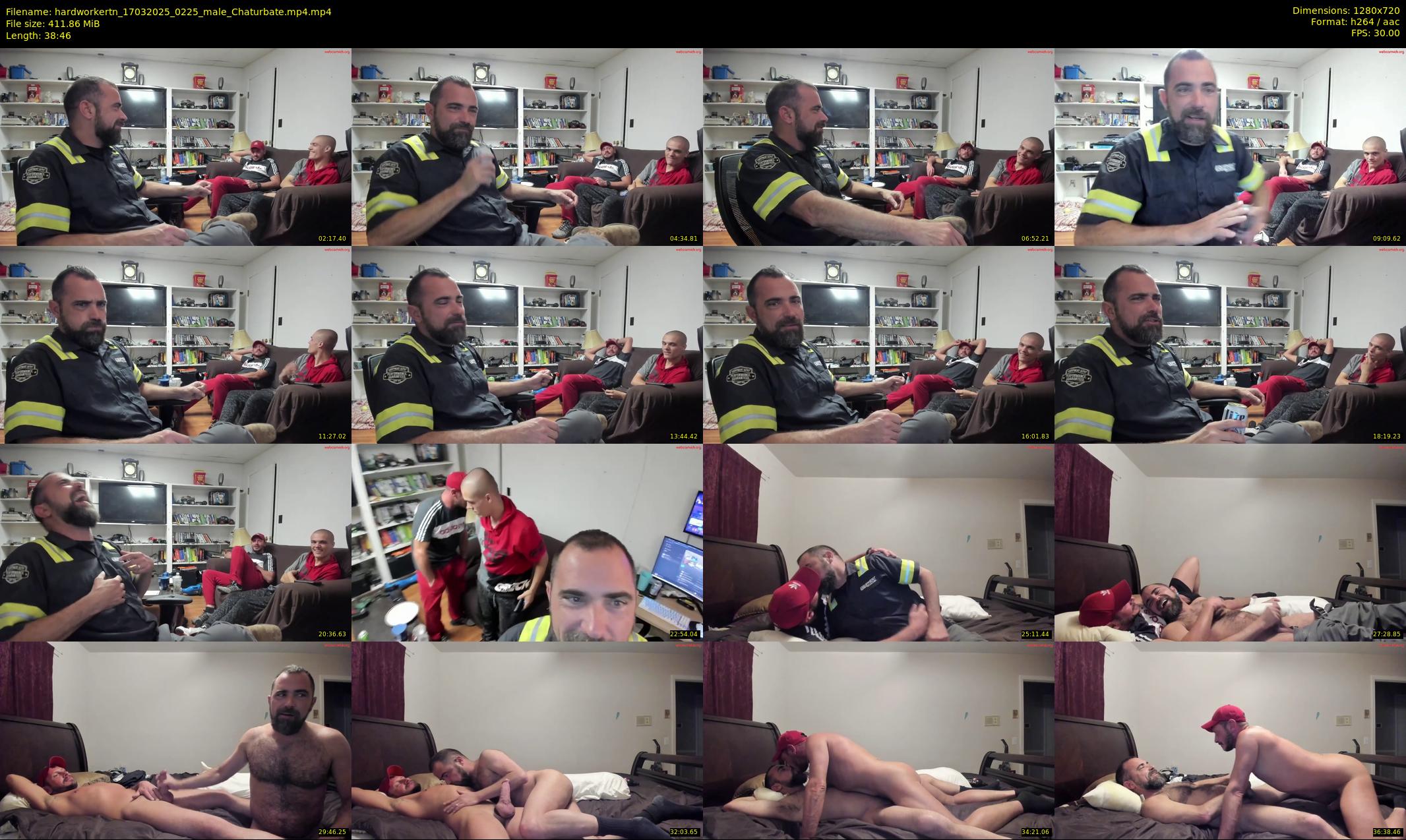hardworkertn — 39 minute Chaturbate male cam show recording, 720p, Mar 17, 2025