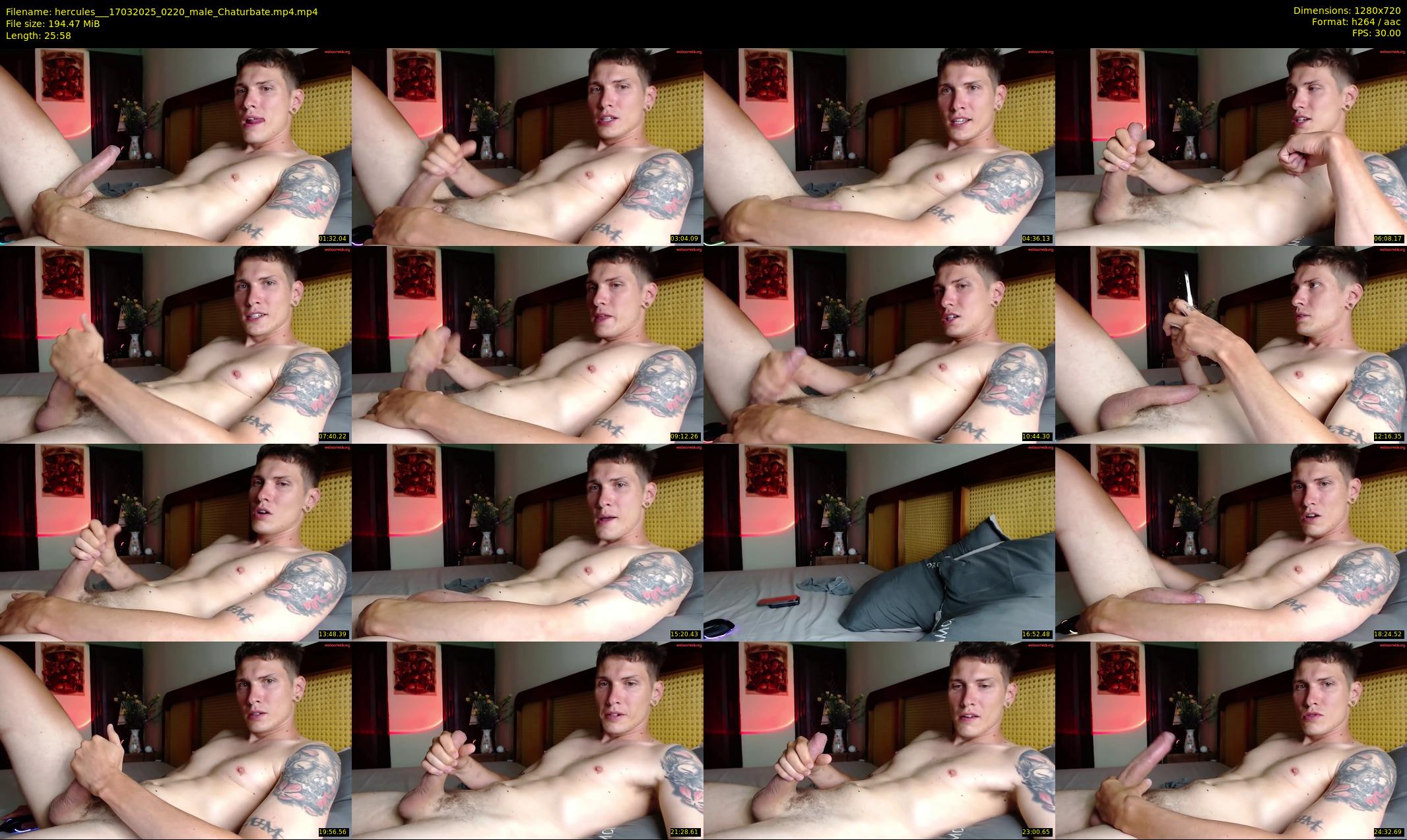 hercules__ — 26 minute Chaturbate male cam show recording, 720p, Mar 17, 2025