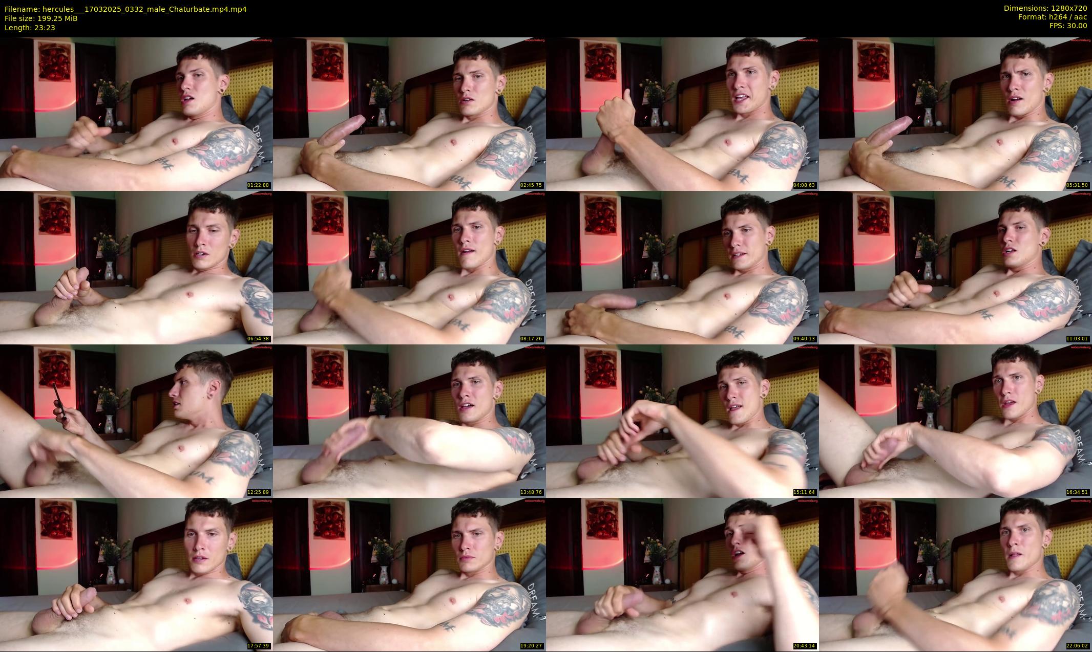 hercules__ — 24 minute Chaturbate male cam show recording, 720p, Mar 17, 2025