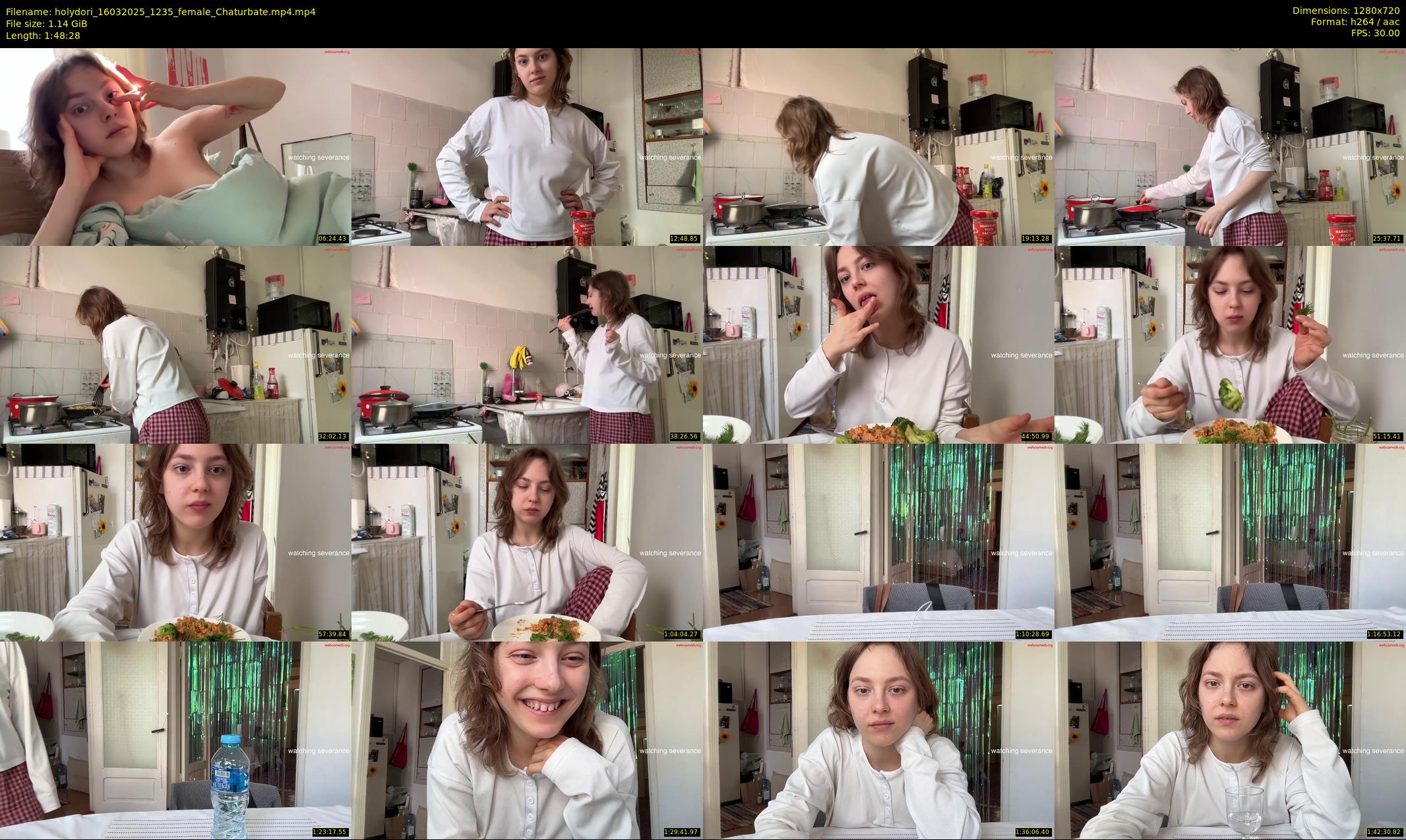 holydori — 109 minute Chaturbate female cam show recording, 720p, Mar 16, 2025