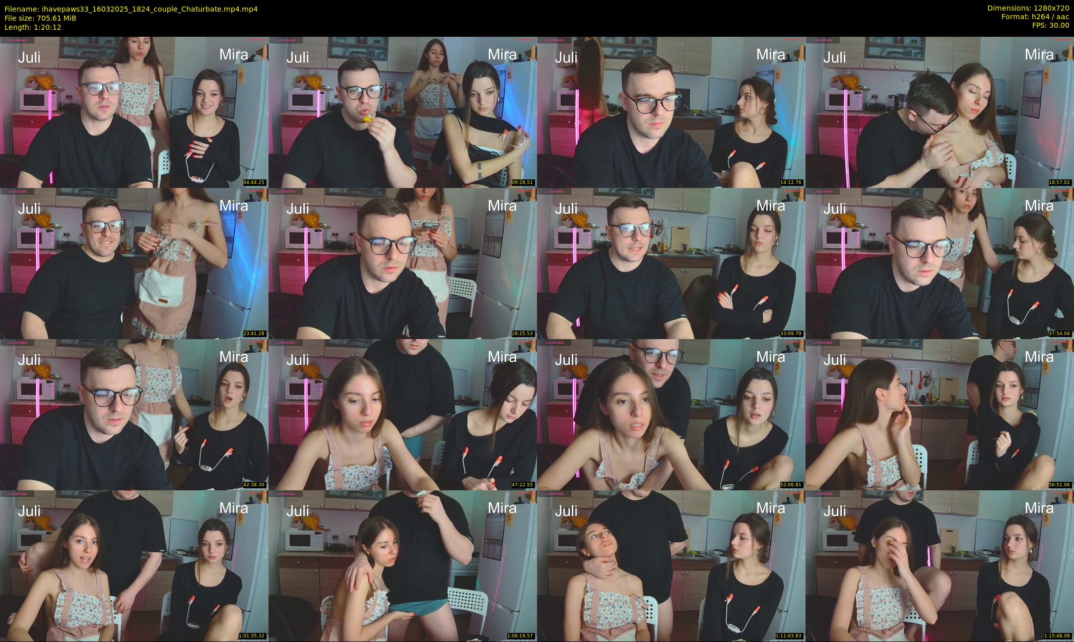 ihavepaws33 — 81 minute Chaturbate couple cam show recording, 720p, Mar 16, 2025