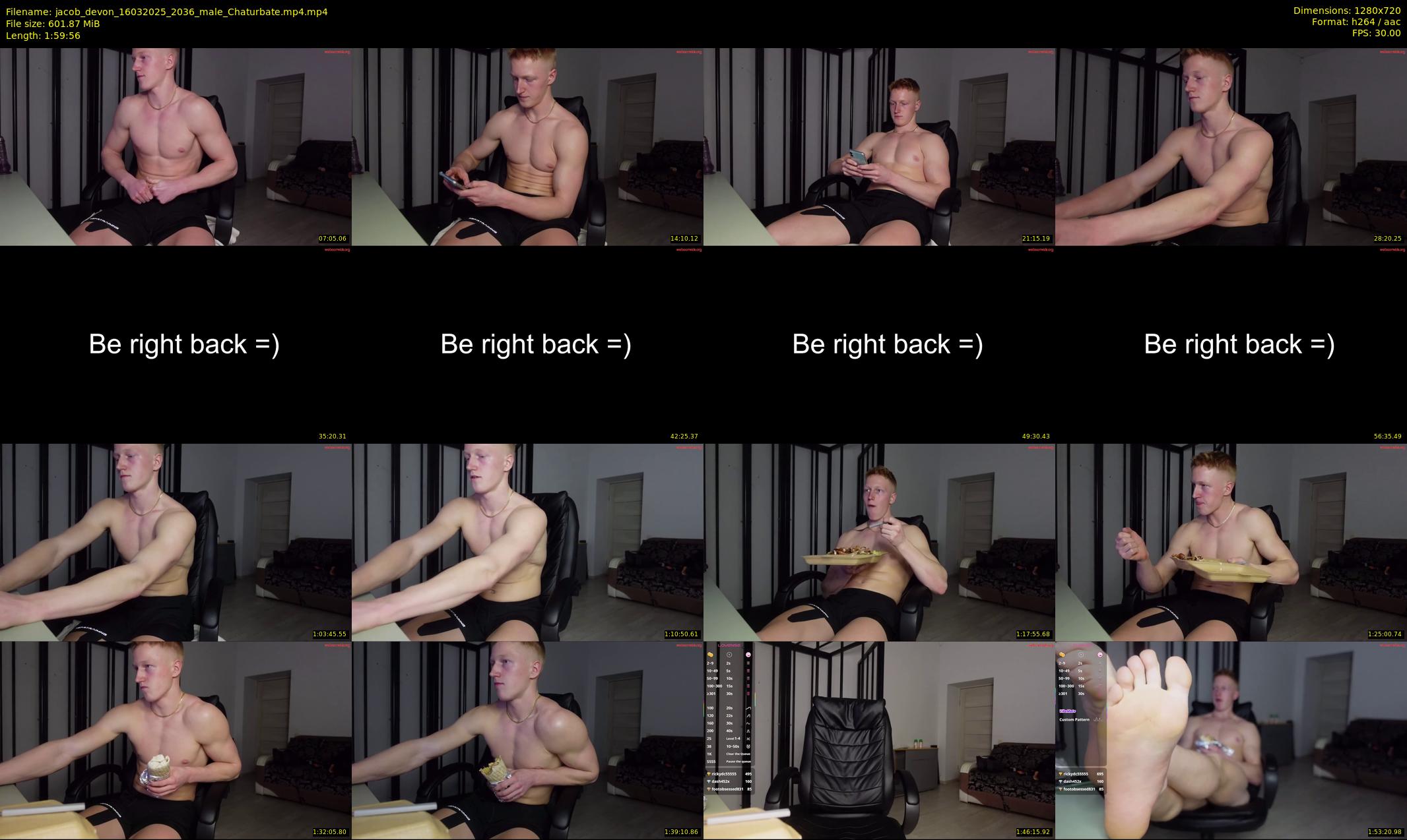 jacob_devon — 120 minute Chaturbate male cam show recording, 720p, Mar 16, 2025