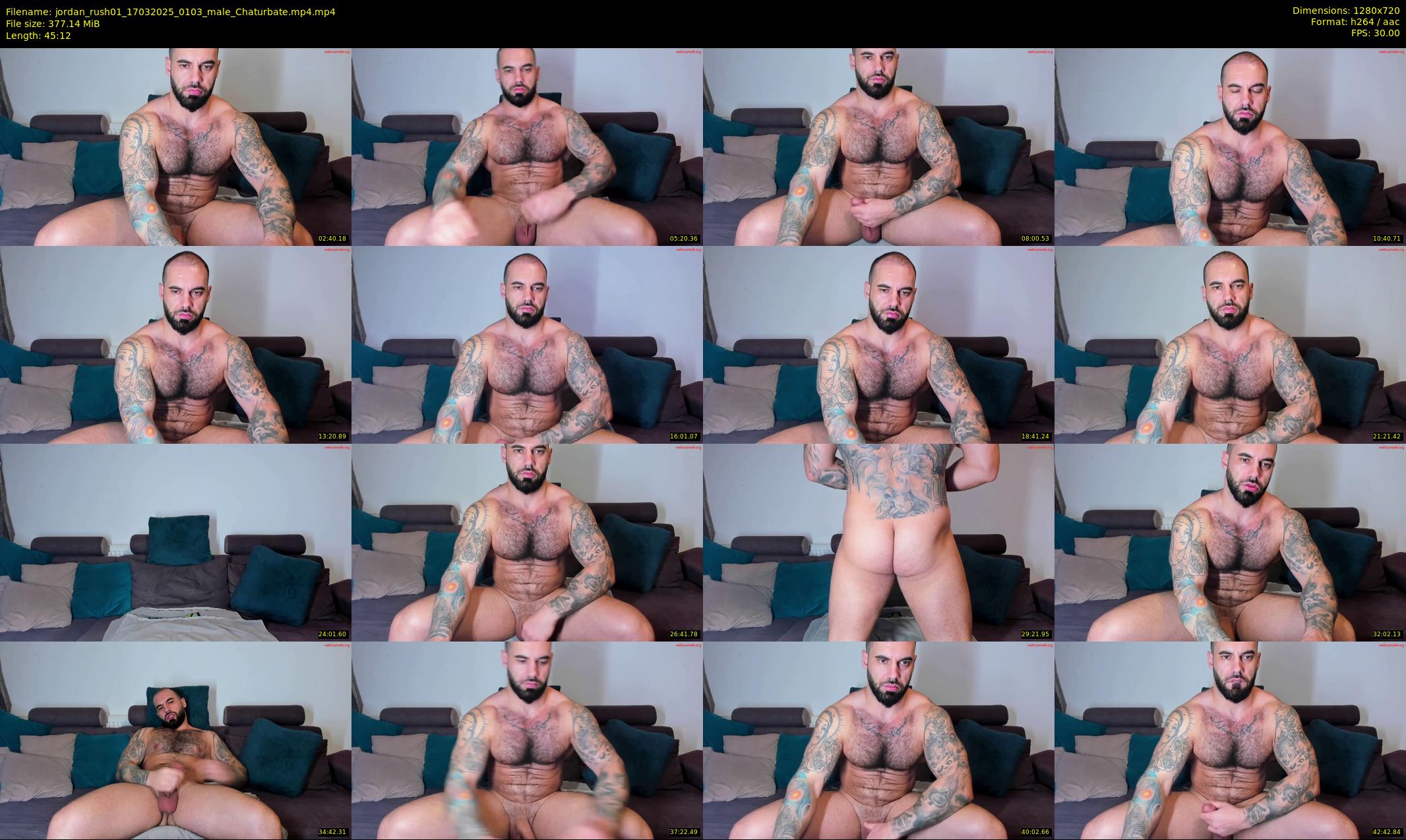 jordan_rush01 — 46 minute Chaturbate male cam show recording, 720p, Mar 17, 2025