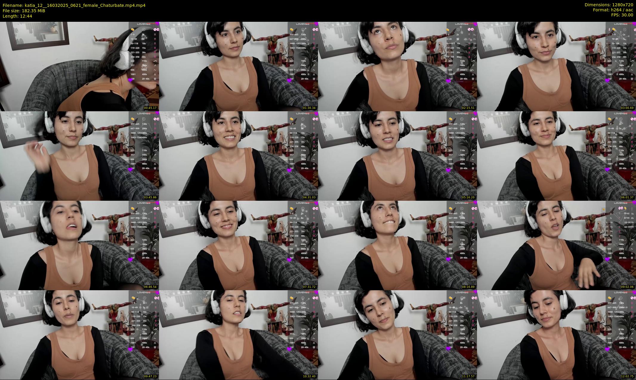 katia_12_ — 13 minute Chaturbate female cam show recording, 720p, Mar 16, 2025