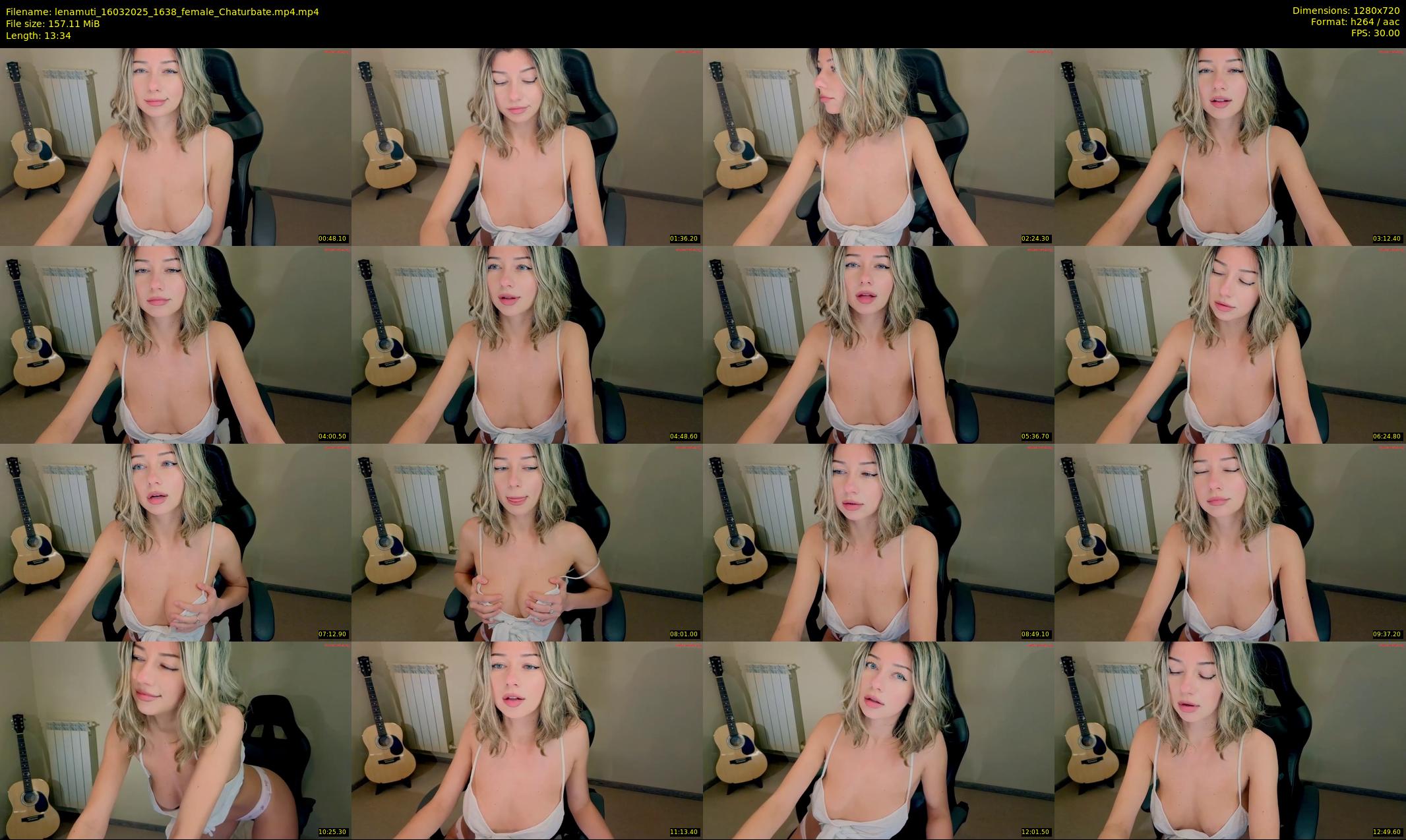 lenamuti — 14 minute Chaturbate female cam show recording, 720p, Mar 16, 2025