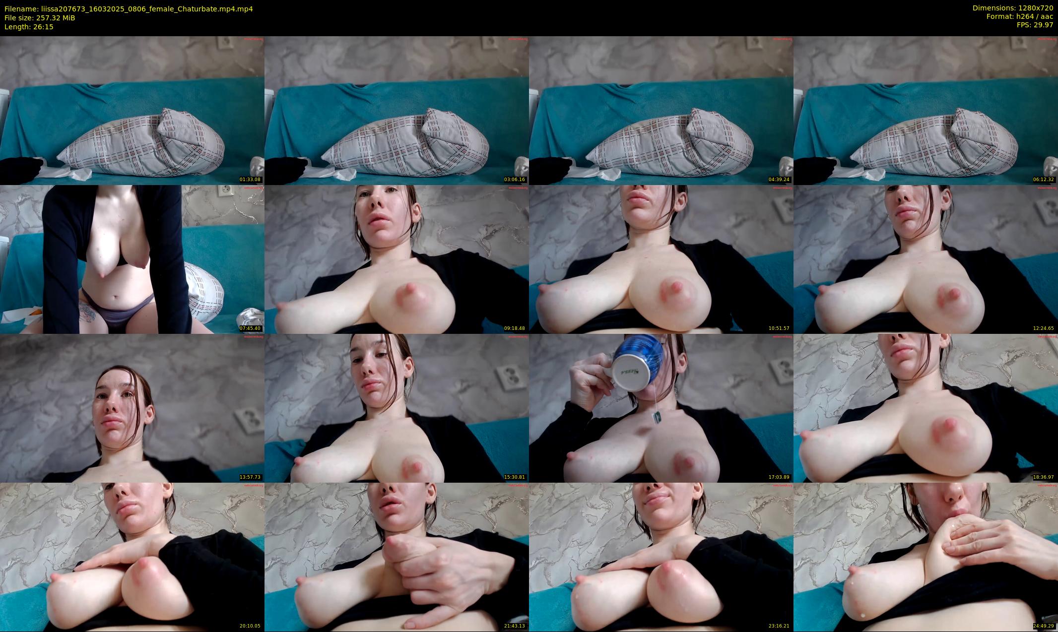 liissa207673 — 27 minute Chaturbate female cam show recording, 720p, Mar 16, 2025