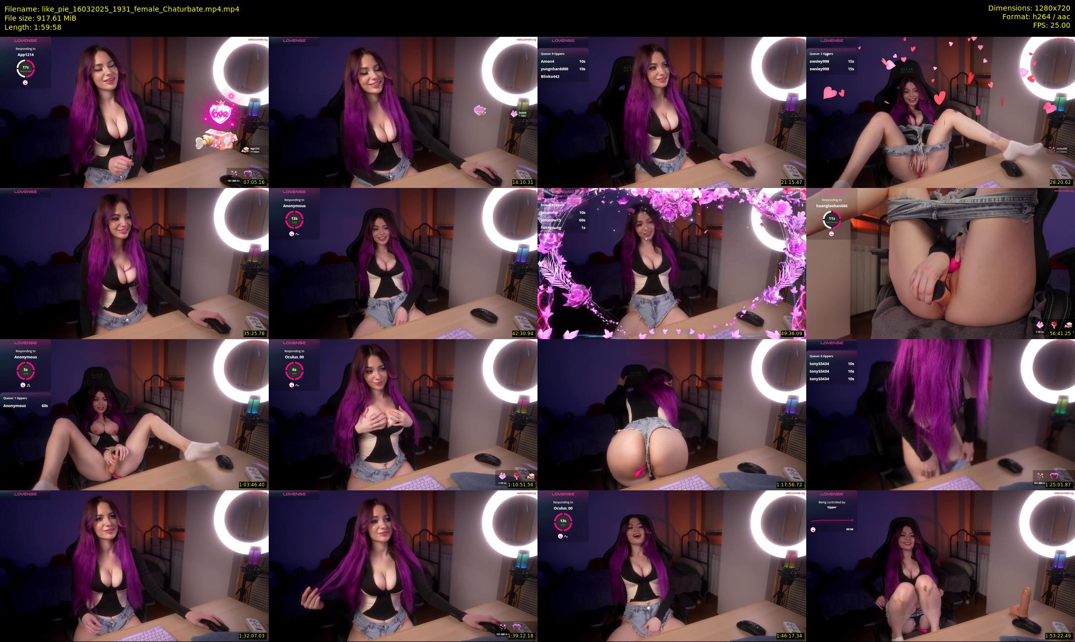 like_pie — 120 minute Chaturbate couple cam show recording, 720p, Mar 16, 2025