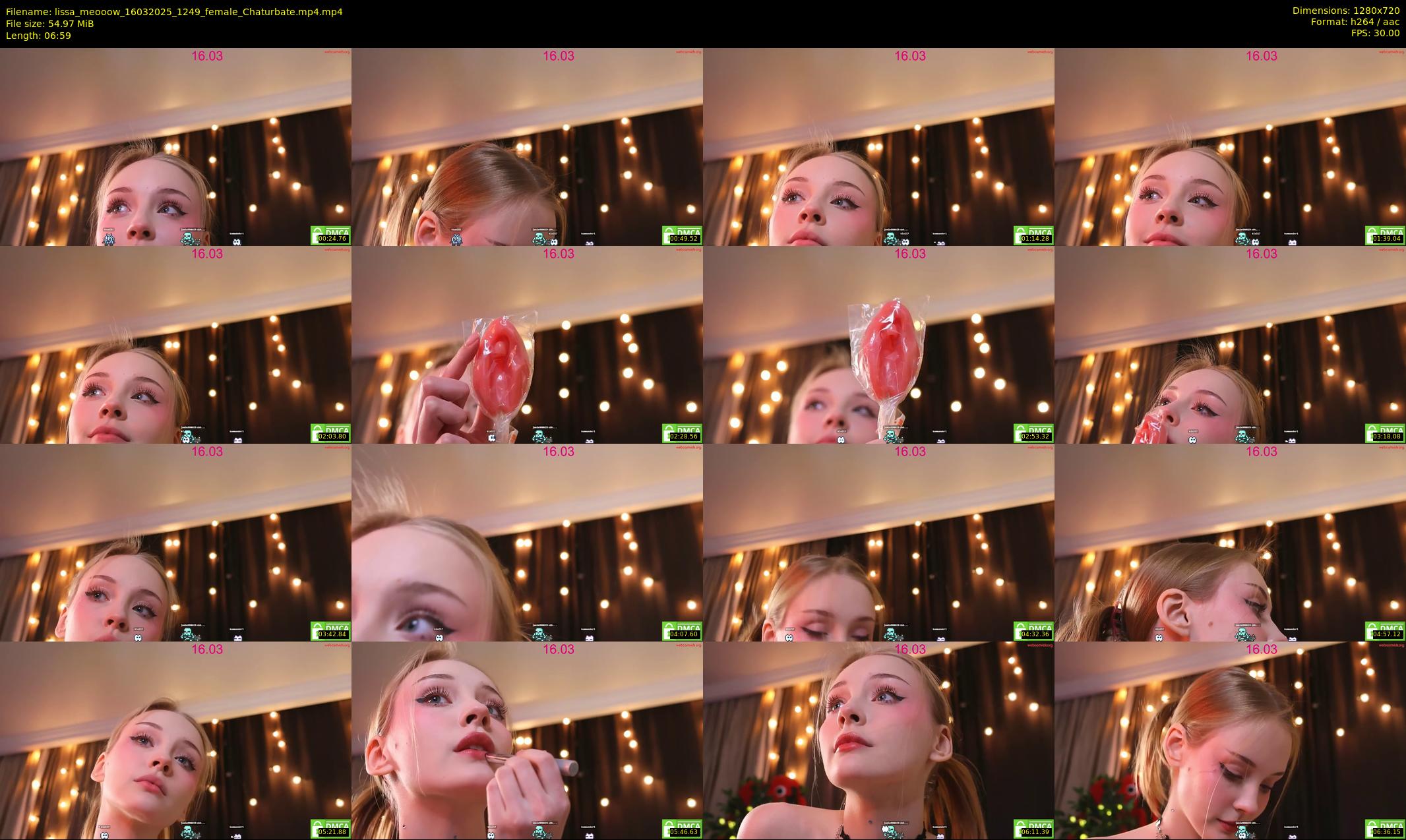 lissa_meooow — 7 minute Chaturbate female cam show recording, 720p, Mar 16, 2025