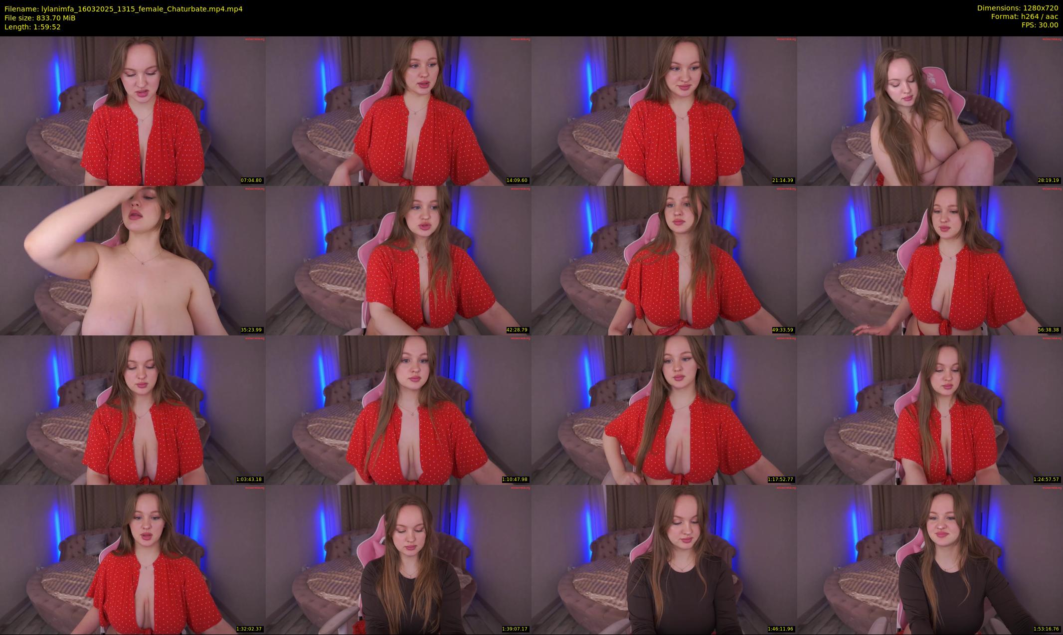 lylanimfa — 120 minute Chaturbate female cam show recording, 720p, Mar 16, 2025