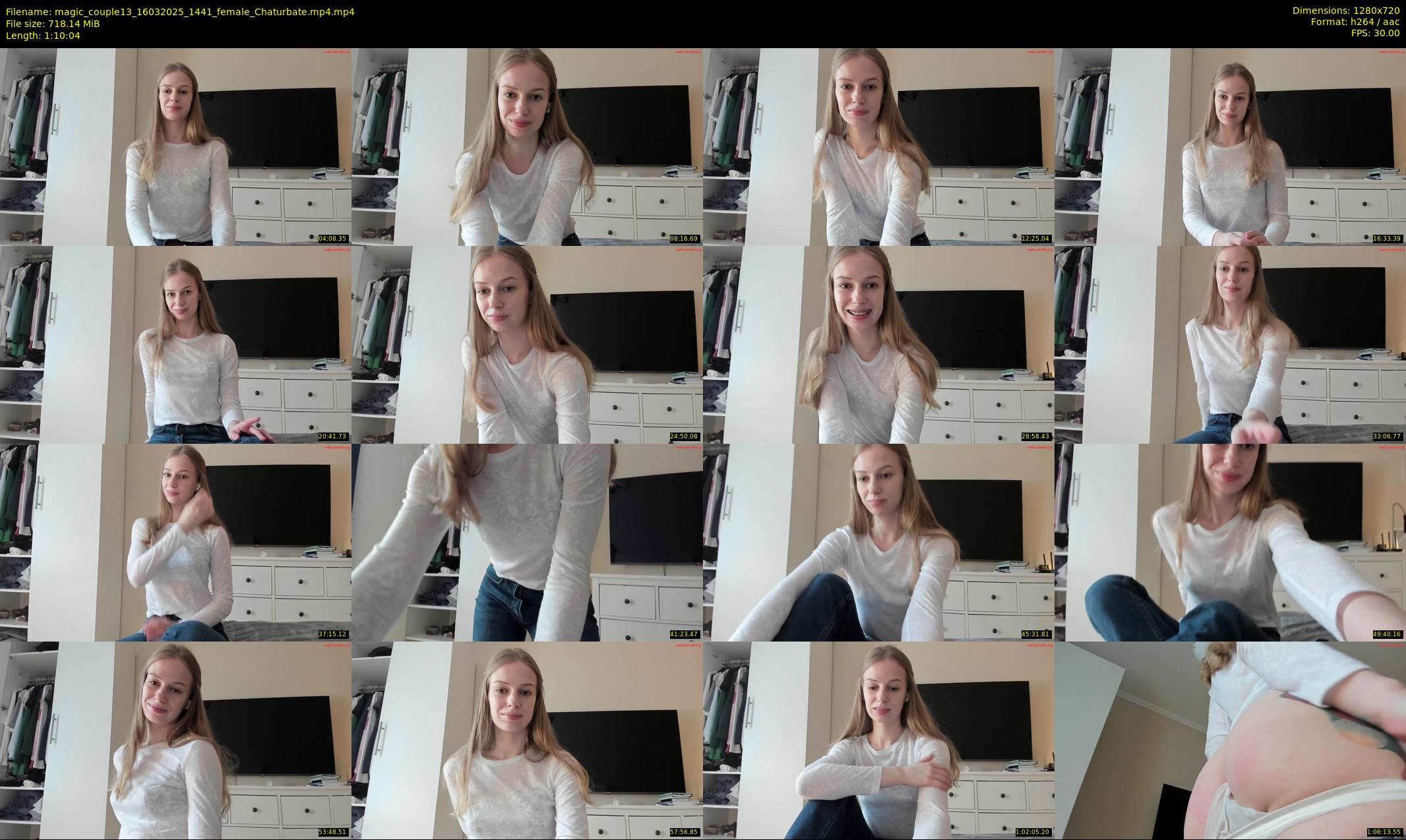 magic_couple13 — 71 minute Chaturbate couple cam show recording, 720p, Mar 16, 2025
