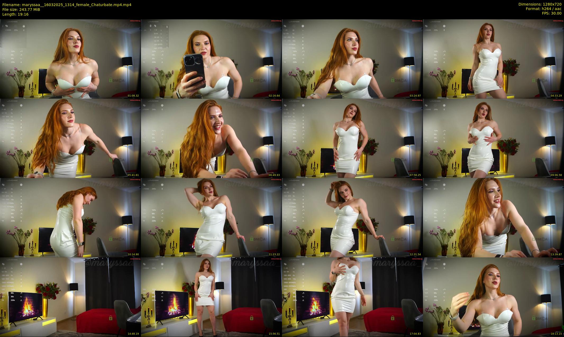 maryssaa_ — 20 minute Chaturbate female cam show recording, 720p, Mar 16, 2025